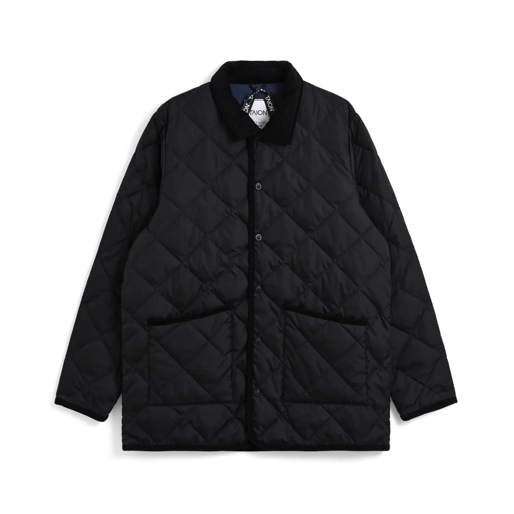 Daunenjacke  mit Kapuze Taion Piping Collared down