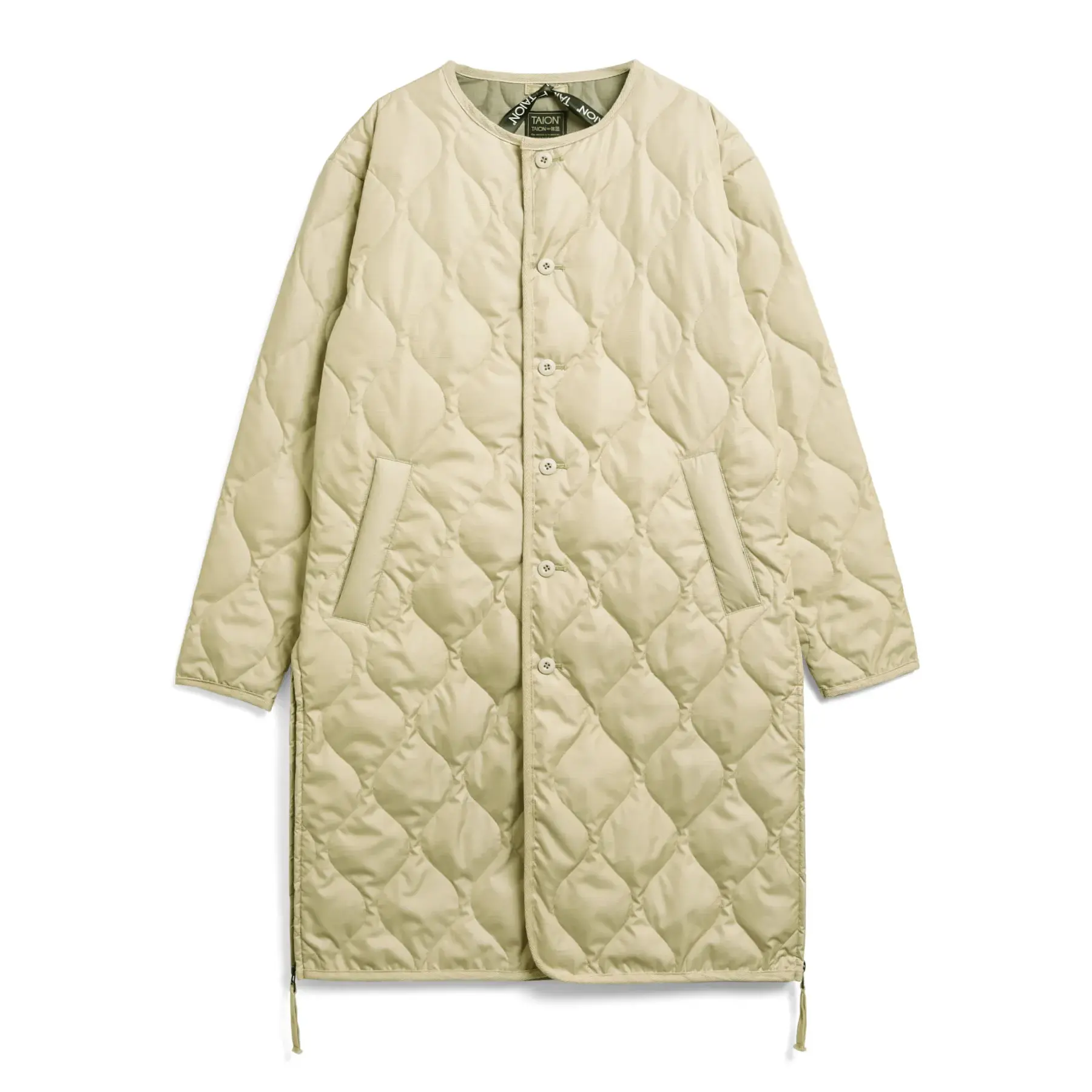 Daunenjacke mit Rundhalsausschnitt Taion Military