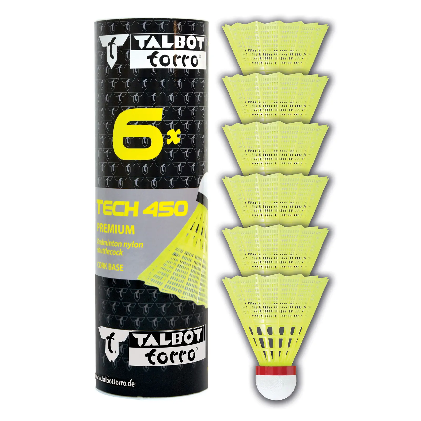 Badminton-Lenkrad Talbot-Torro Tech 350 korb (x6)