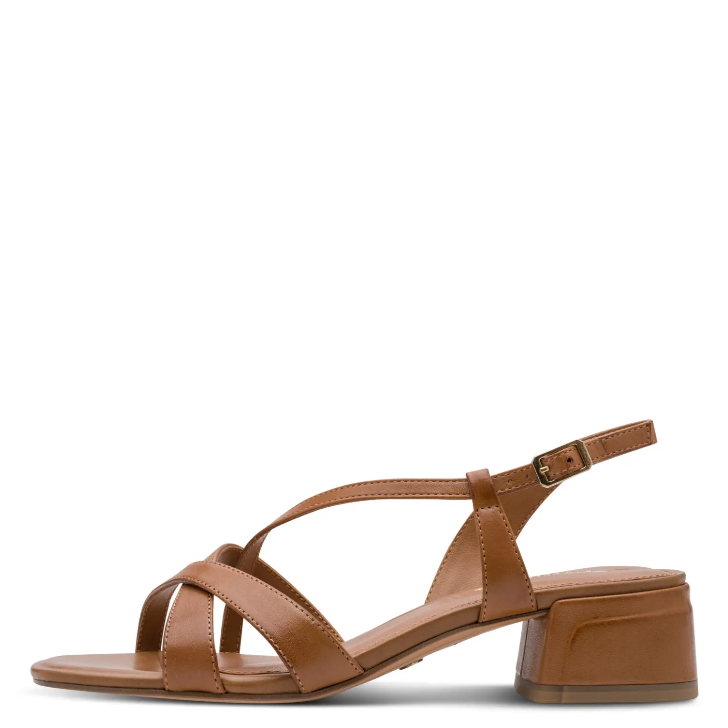 Sandali con tacco in pelle da donna Tamaris