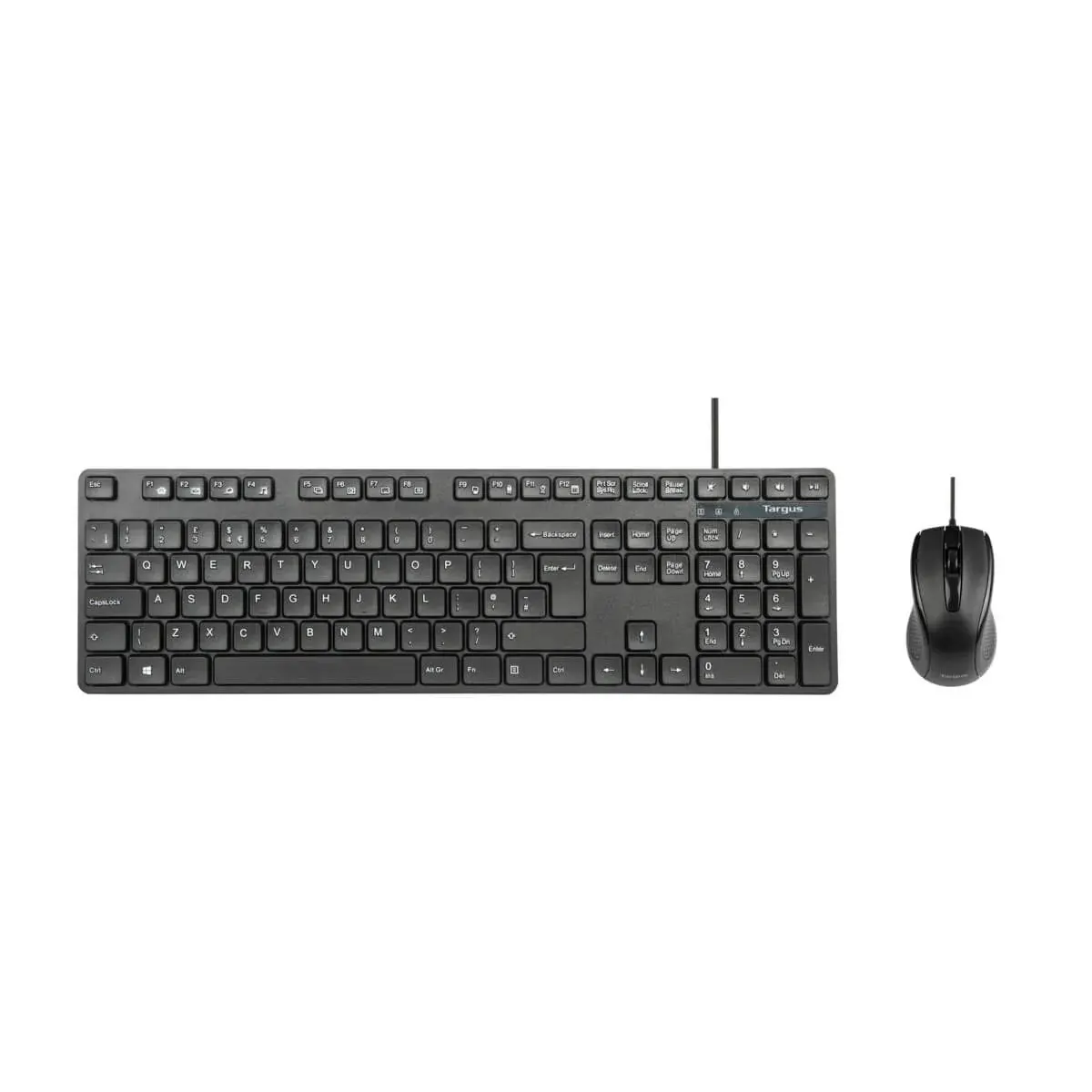 Kabelgebundenes Tastatur- und Maus-Set Targus EcoSmart
