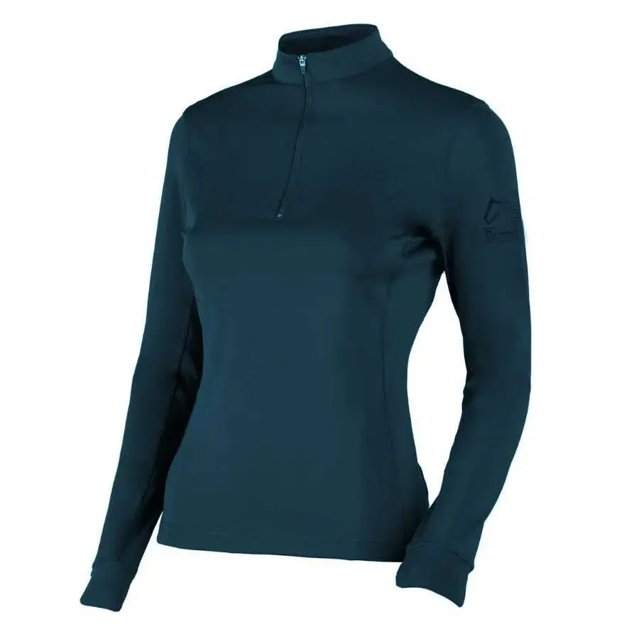 Long-sleeved riding polo shirt Tattini Agatea