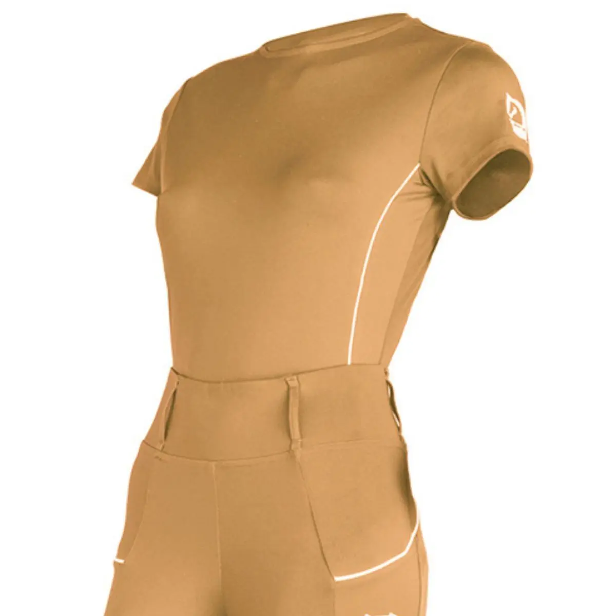 Women's riding polo shirt Tattini Passiflora