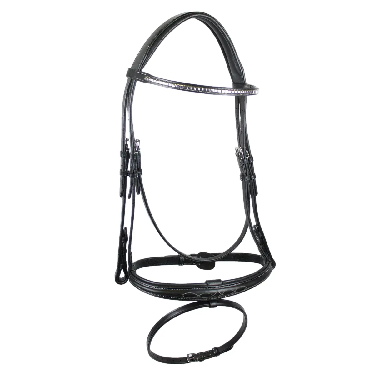 Metal Fronted Equitation Headcollar Tattini Galbe