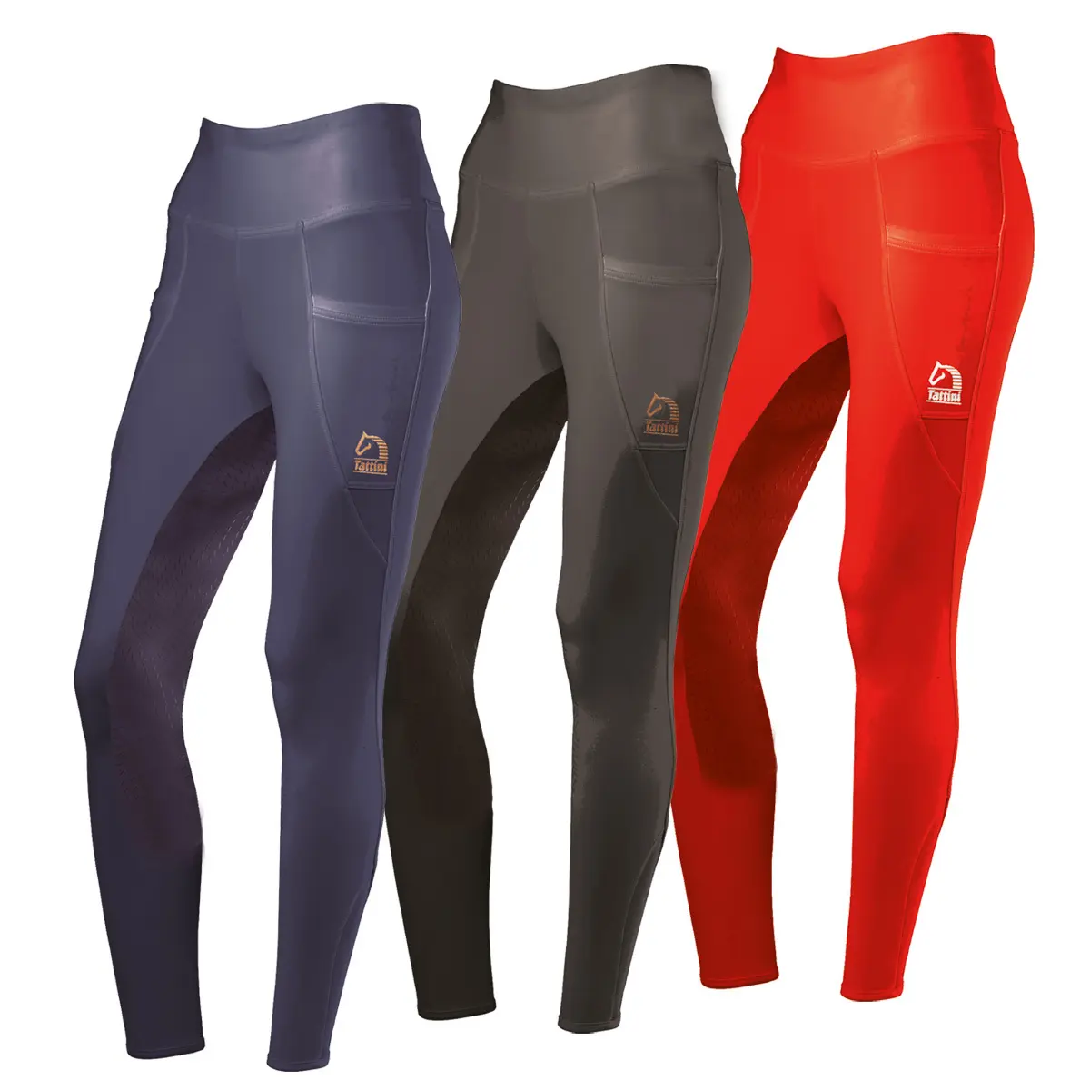 Reitleggings full grip Frau Tattini Begonia
