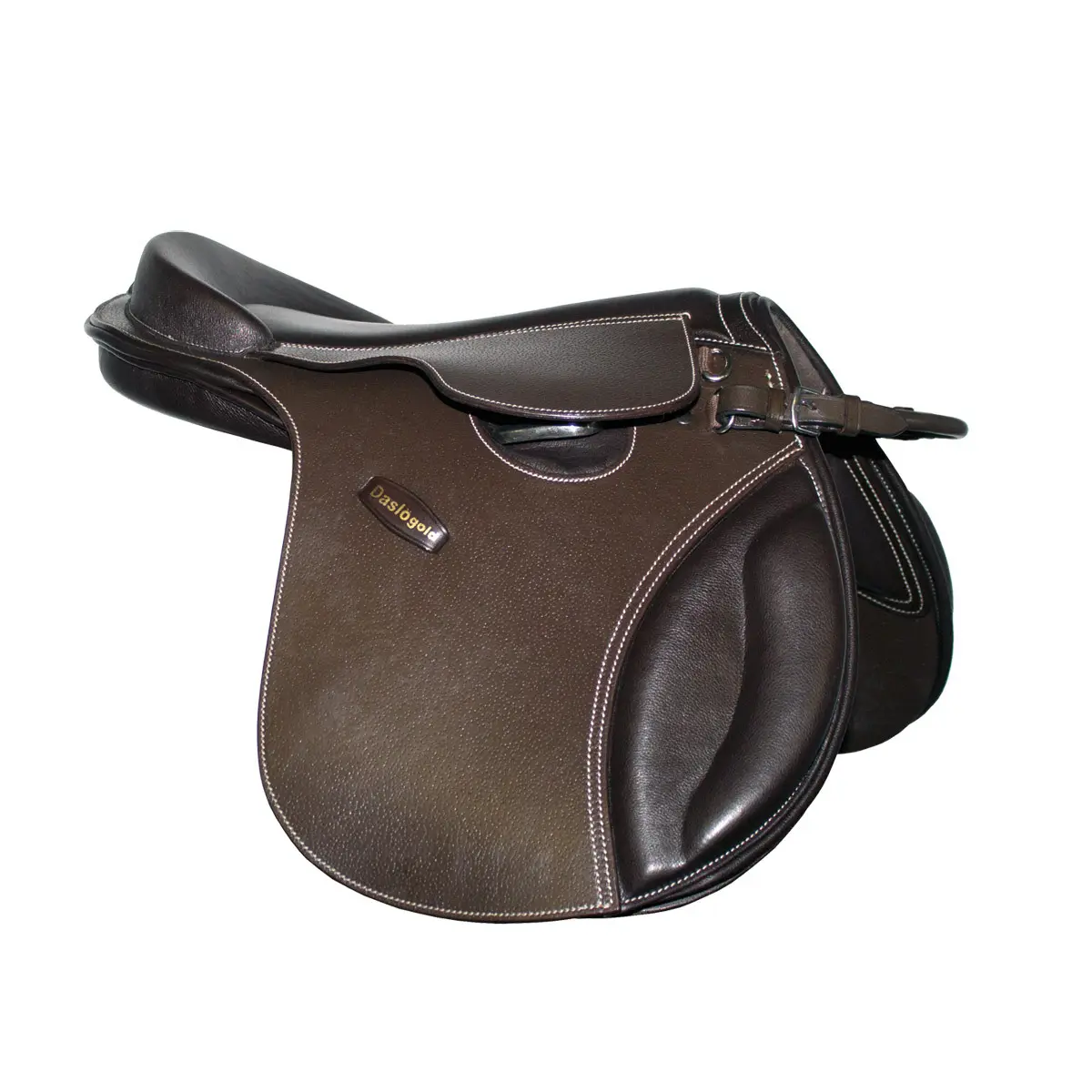 Jumping saddle for horses Tattini Daslo Gold Pony