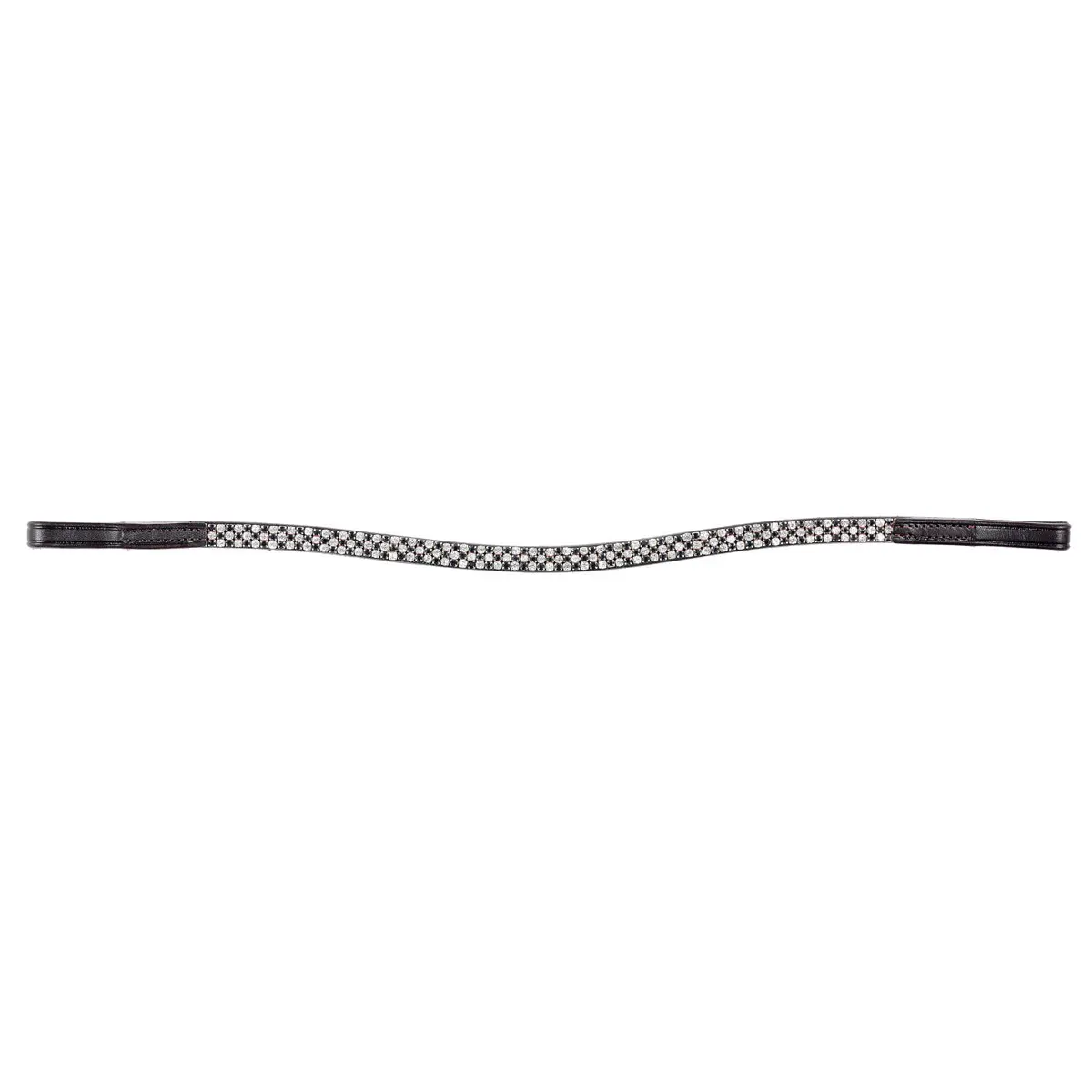 Horse browband with rhinestones Tattini