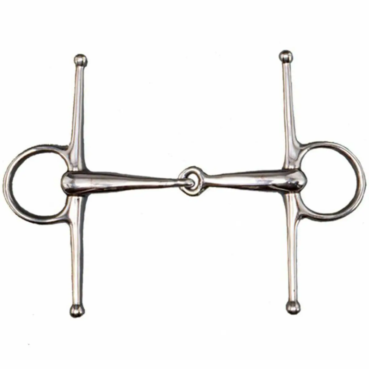 Stainless steel horse bit, large barrelsTattini