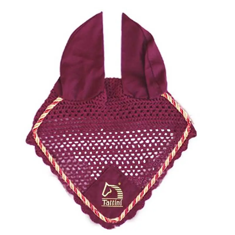 Anti-fly horse cap with single cord Tattini