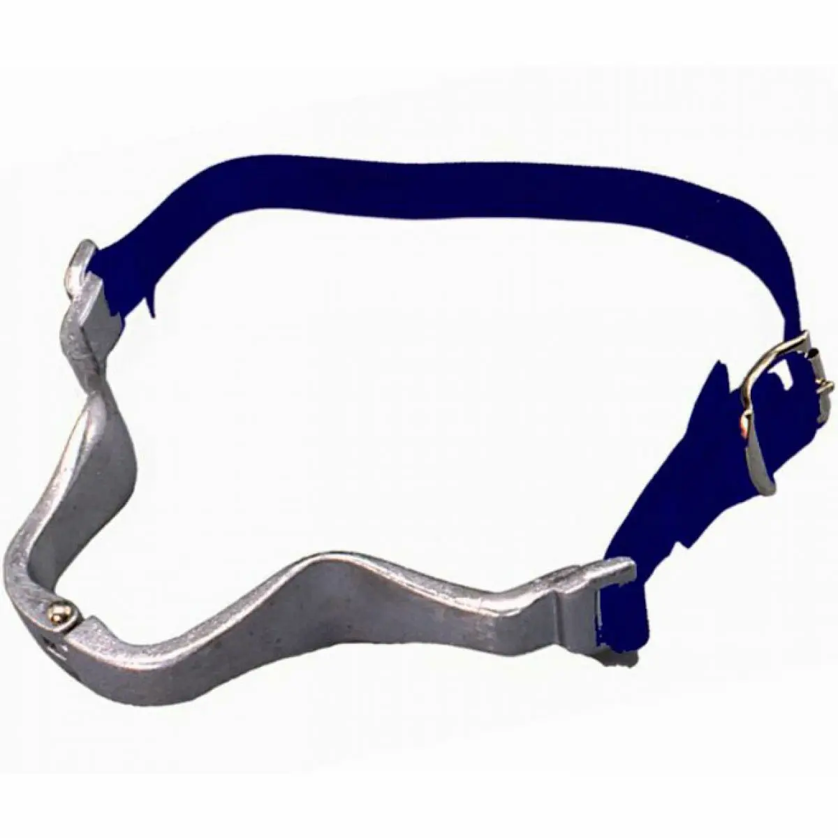 Nylon and aluminum anti-baiting collar for horses Tattini