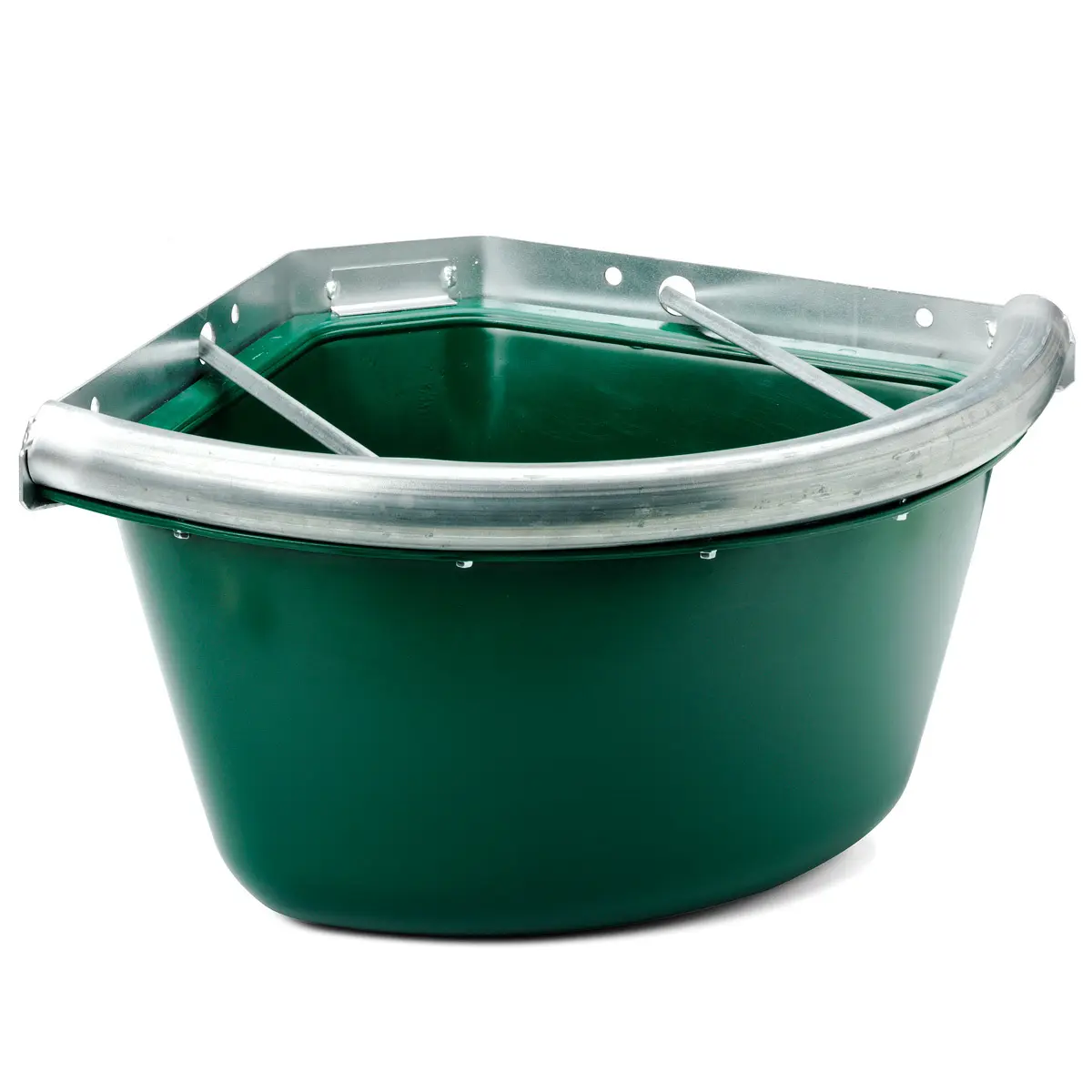 Tattini Grün Futternapf Pferd Eckig Antigastrisch