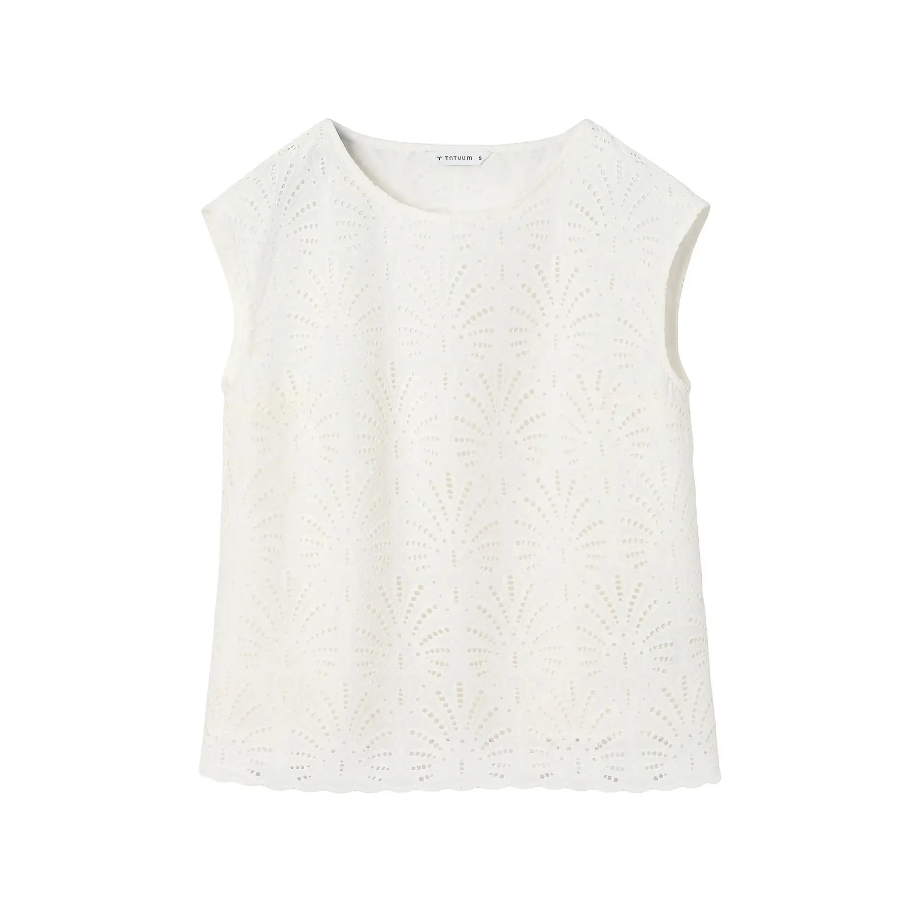 Bestickte Bluse Damen Tatuum Basita