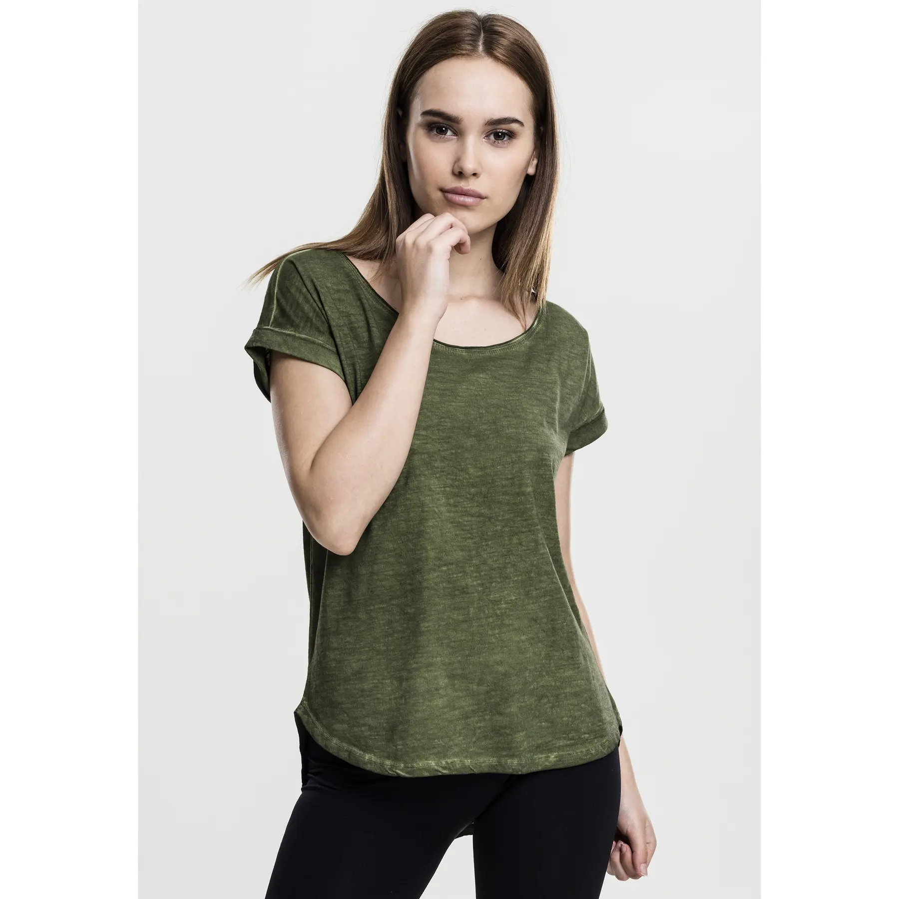 T-shirt da donna Urban Classic Spray long