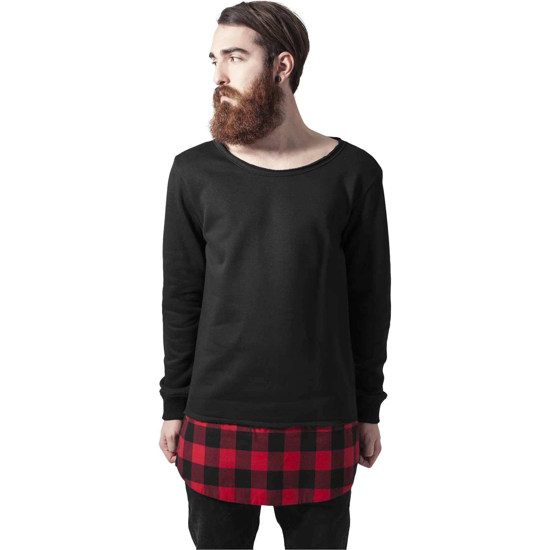 T-shirt Urban Classic long flanell bottom