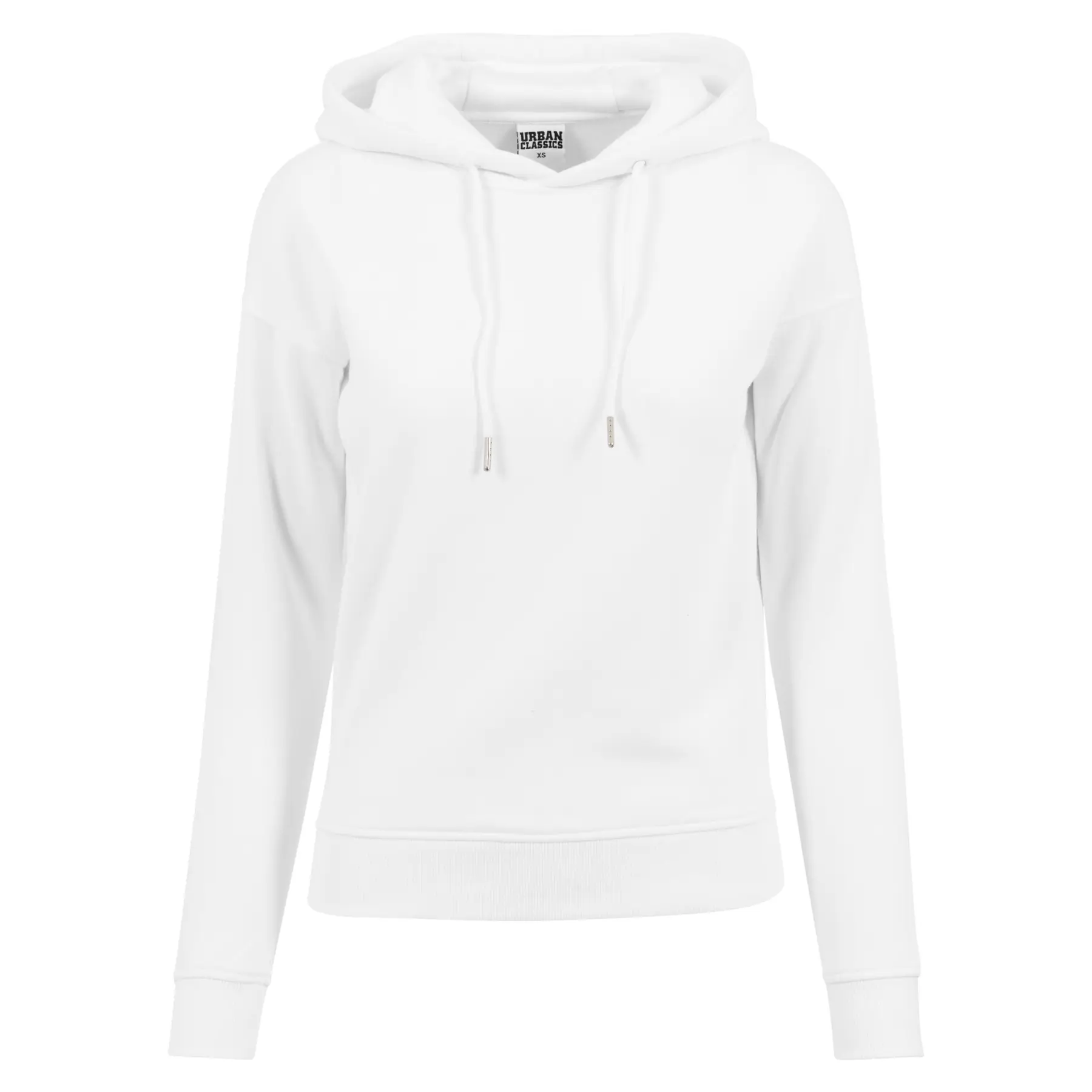 Felpa con cappuccio da donna urban Classic basic côtelés