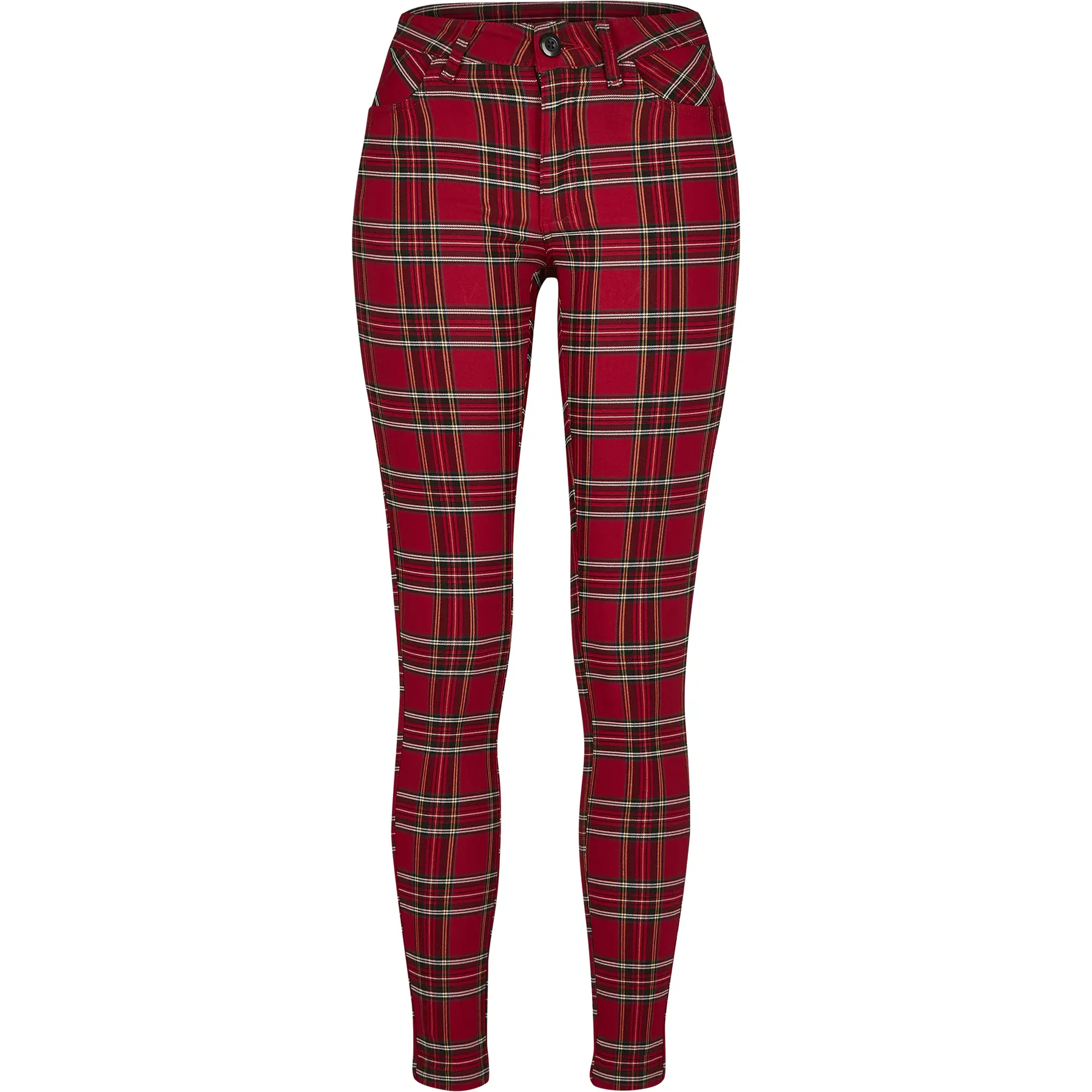 Pantaloni donna Urban Classic skinny tartan GT