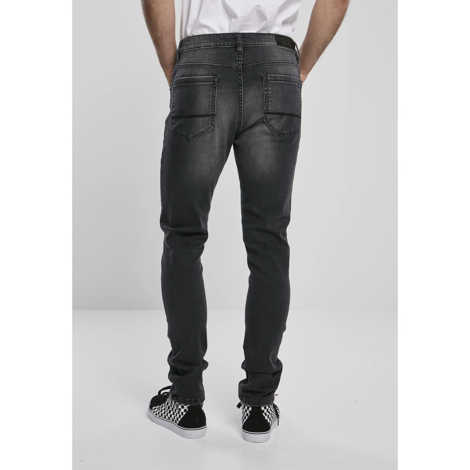 Denim-Hose Urban Classics slim fit zip