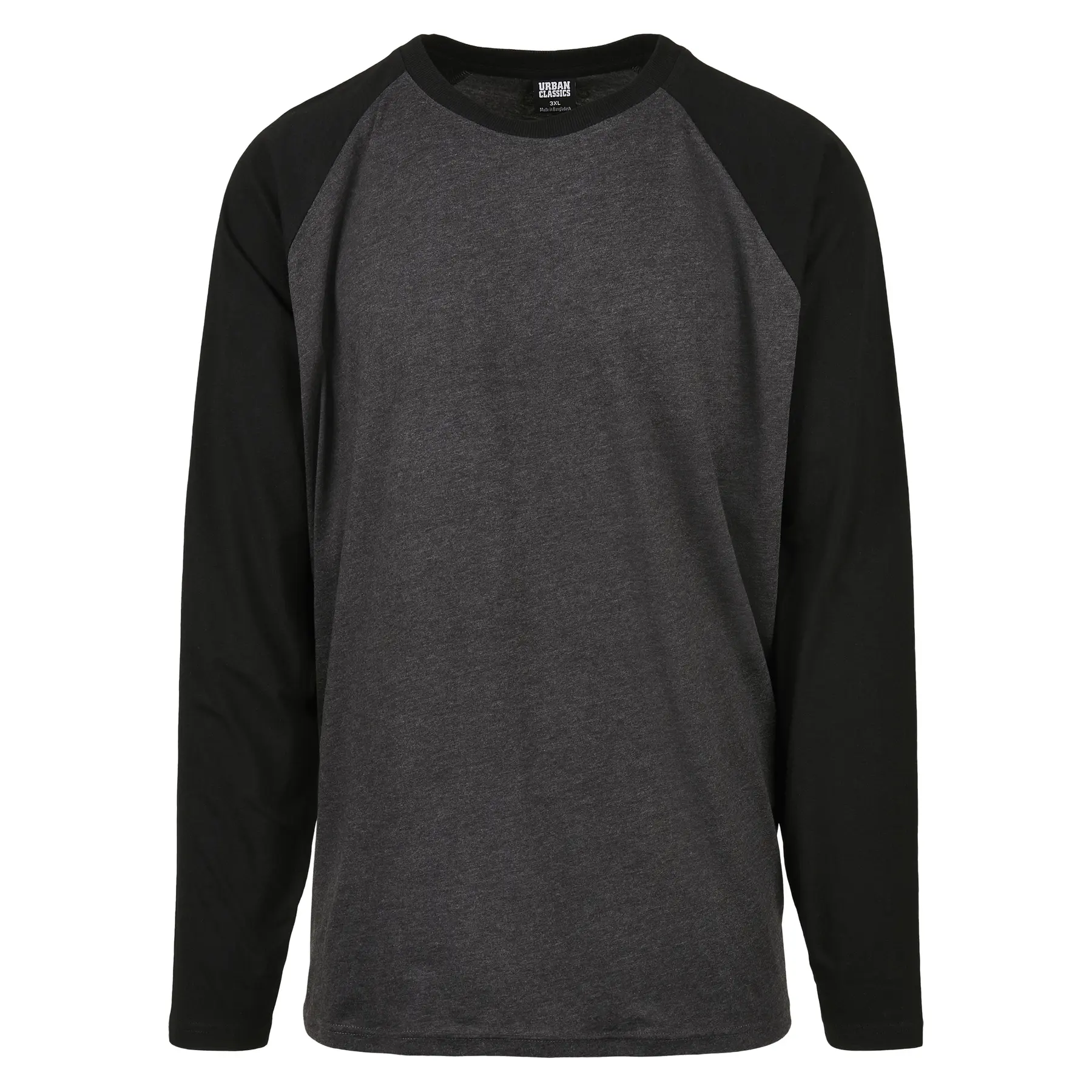 Langarm-T-Shirt Urban Classics raglan contrast (grandes tailles)