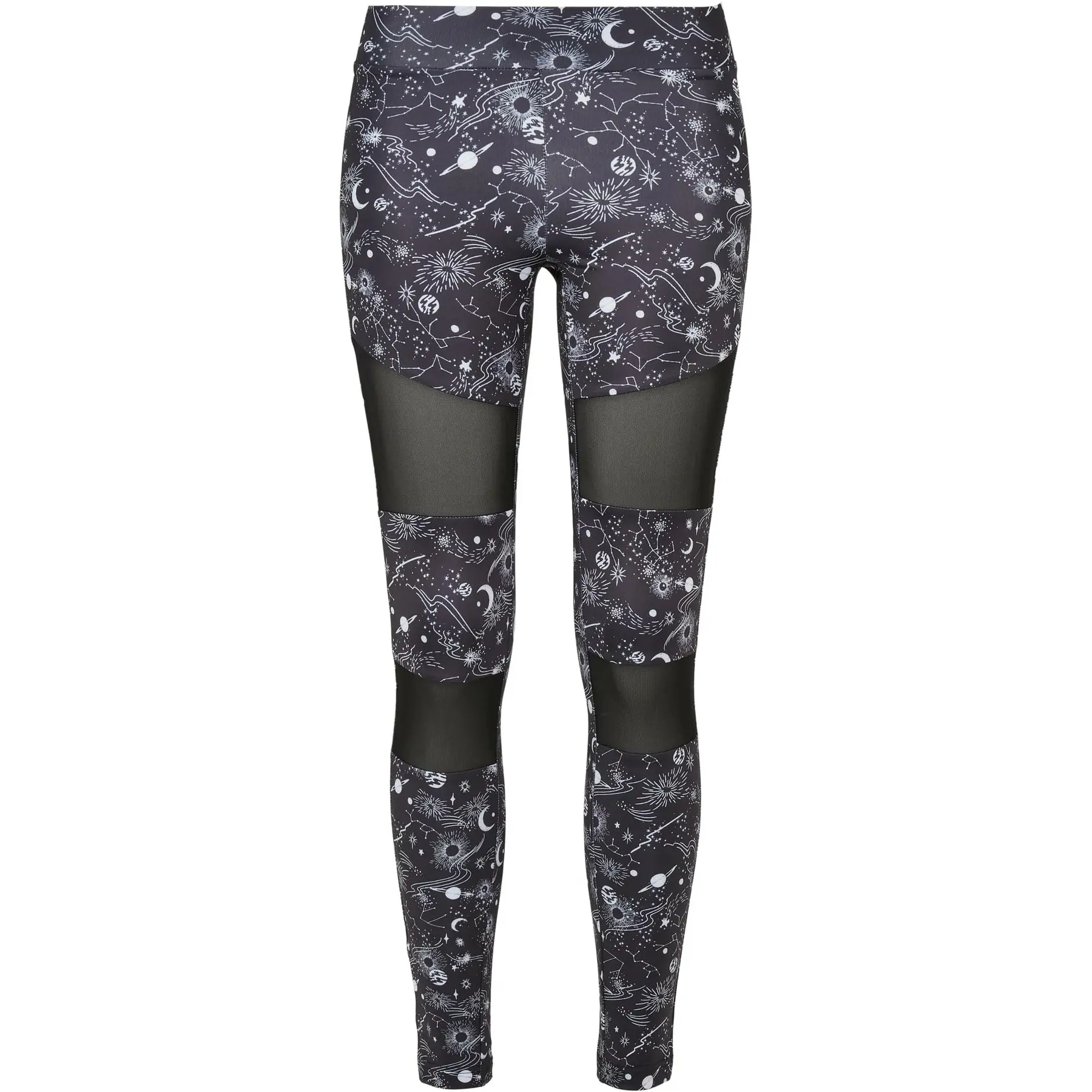 Bedruckte Leggings für Frauen Urban Classics Tech Mesh AOP