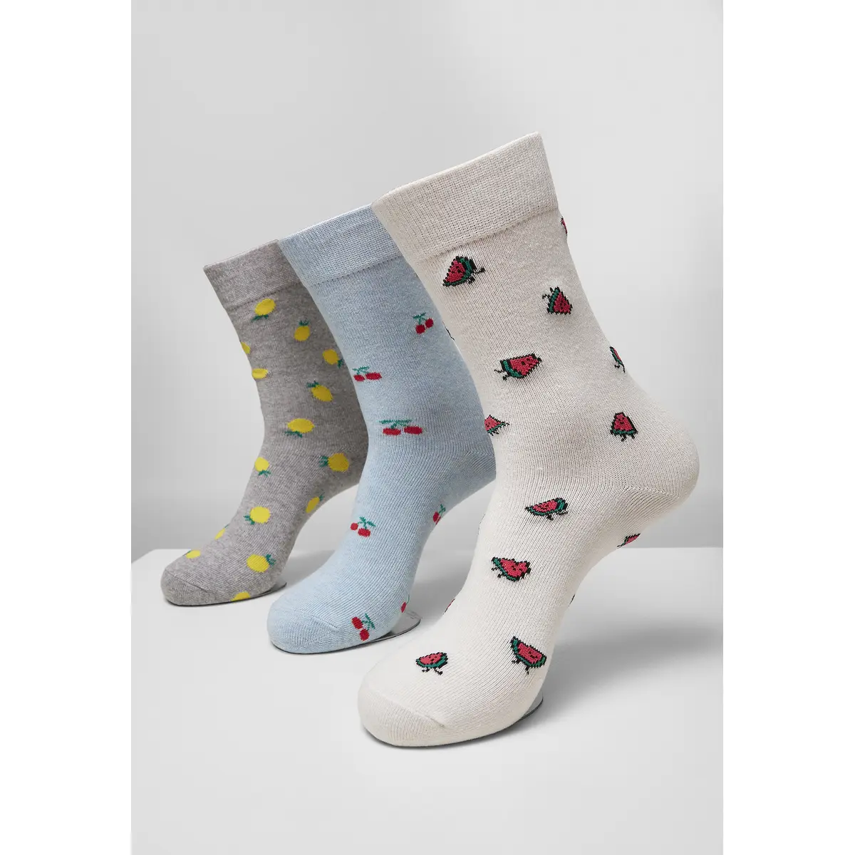 Pack of 3 socks Urban Classics recycled yarn fruit