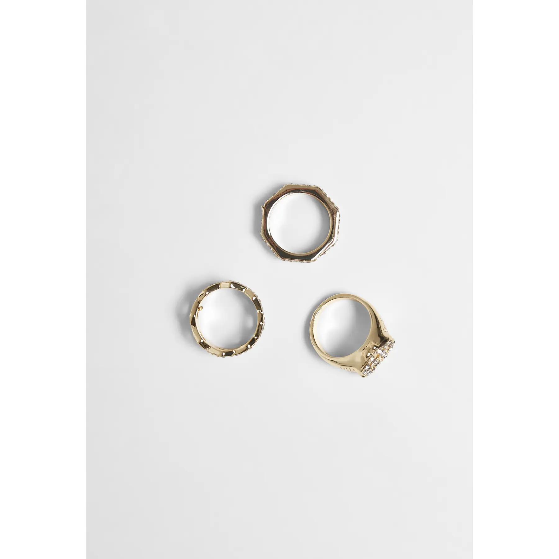 Ringe Urban Classics diamond (x3)