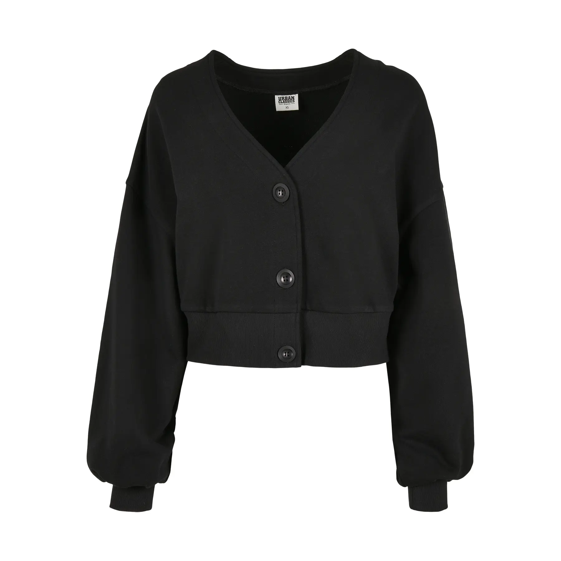 Strickjacke, Damen Urban Classics organic oversized Shorts terry (Grandes tailles)