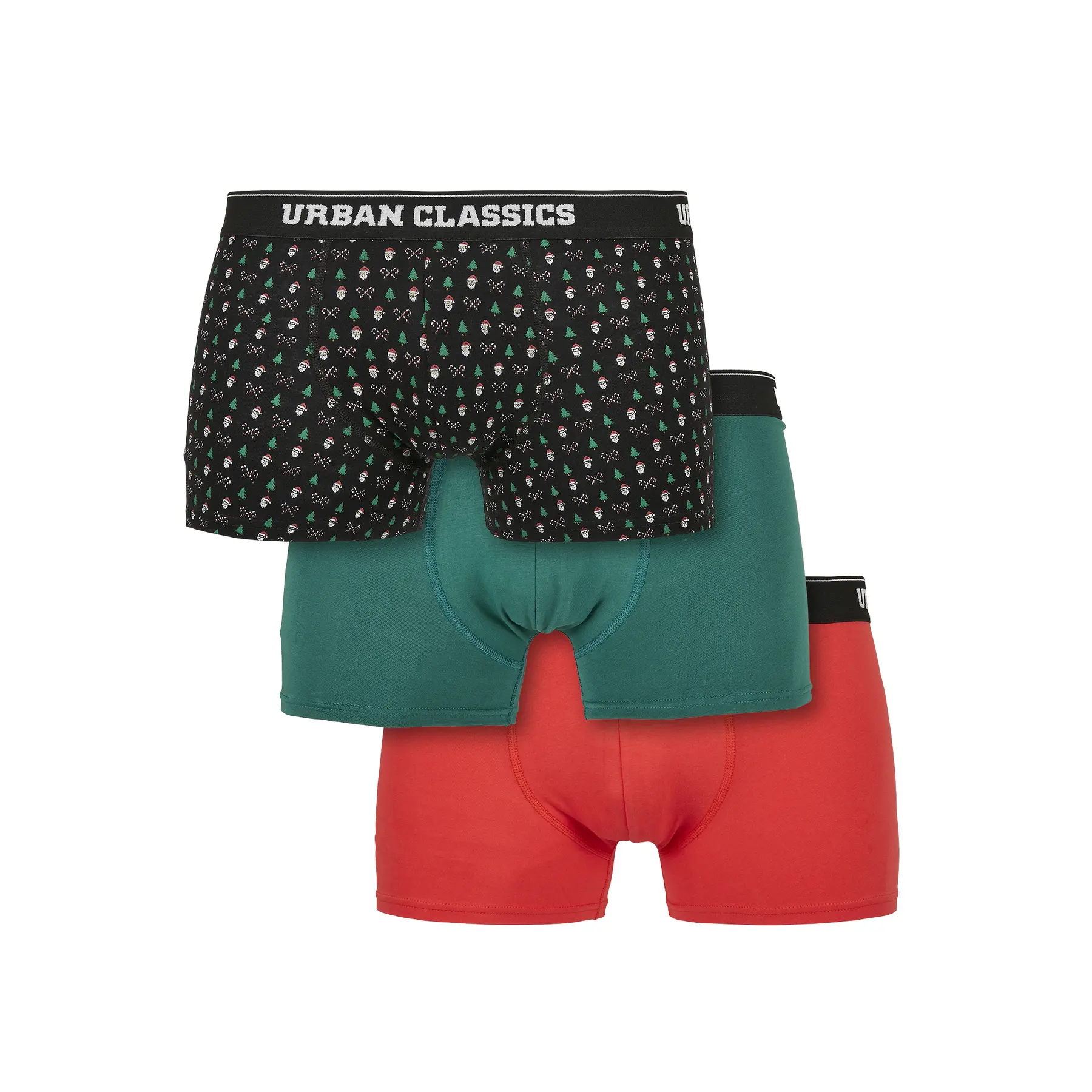 Boxershorts Urban Classics organic x-mas (x3)