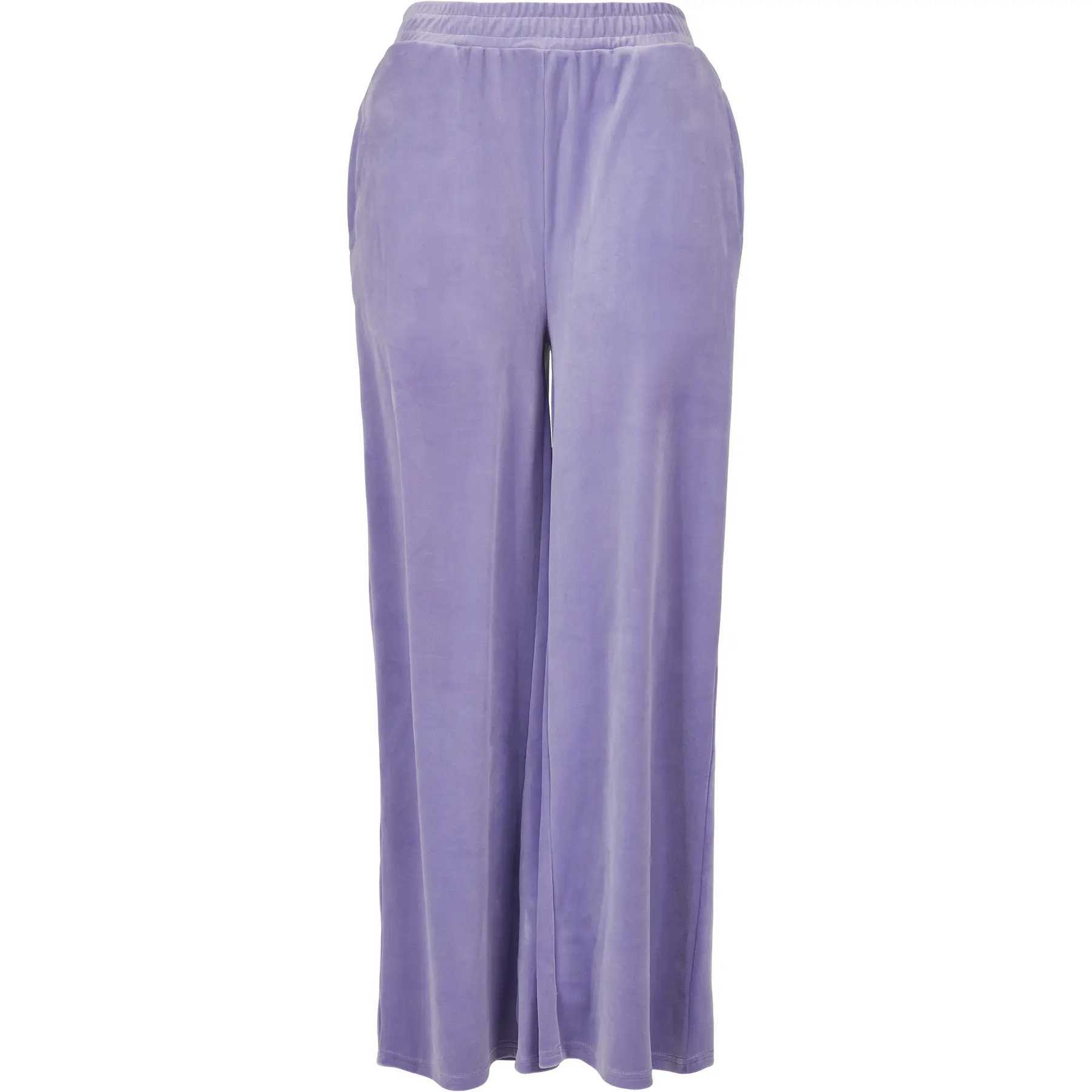 Damenhosen Urban Classics high waist straight velvet