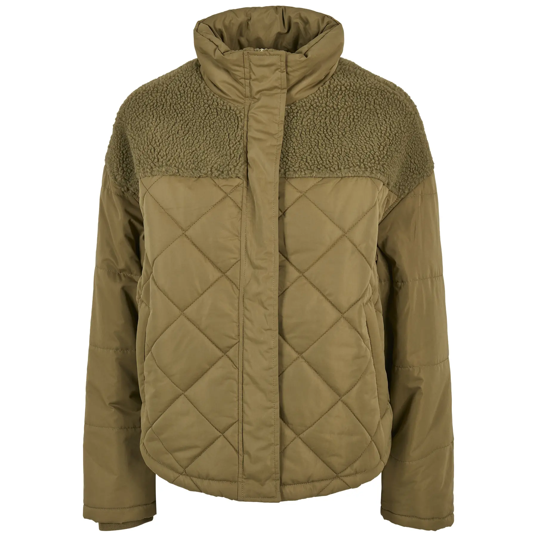 Damenjacke Urban Classics diamond quilt puffer oversized