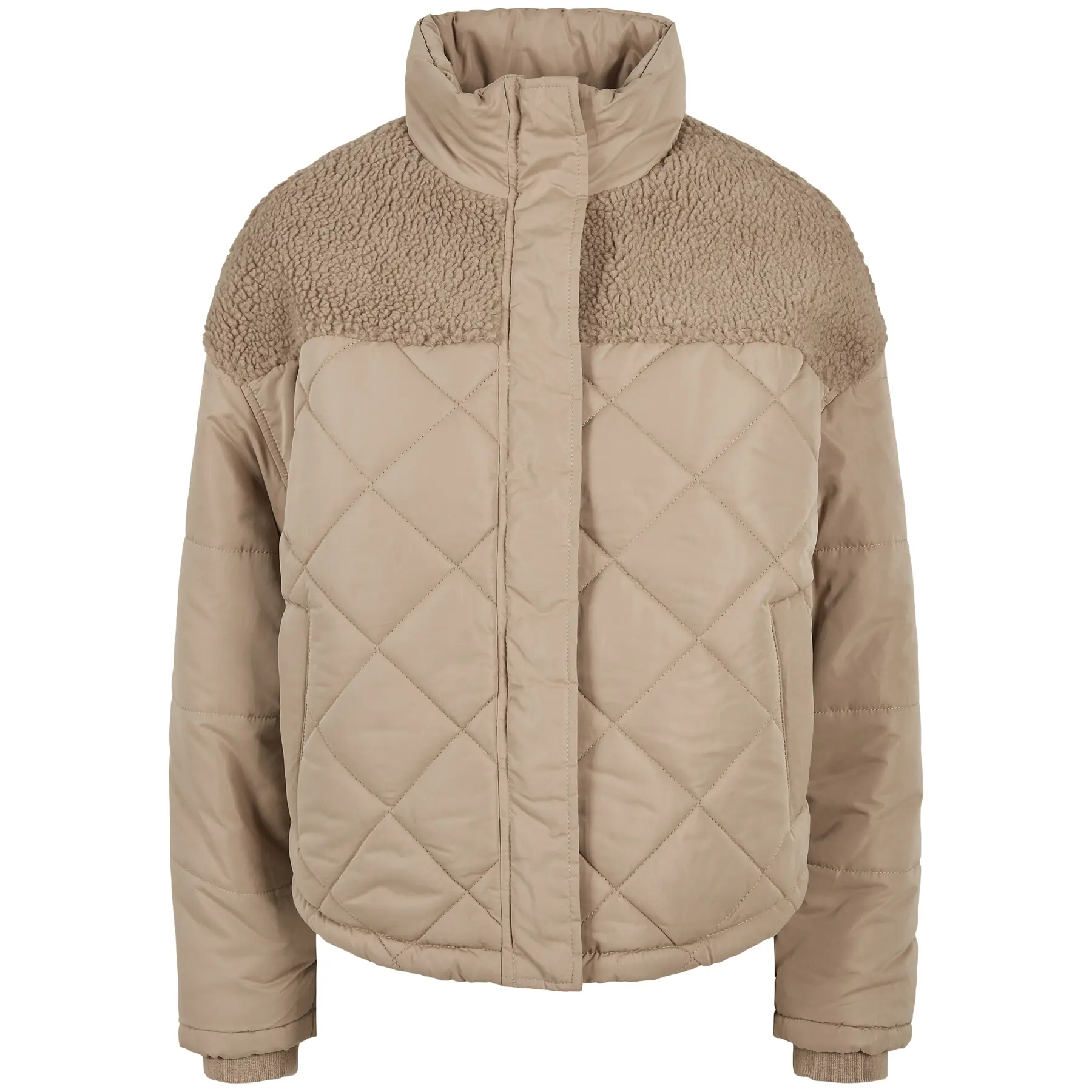 Damenjacke Urban Classics diamond quilt puffer oversized (GT)