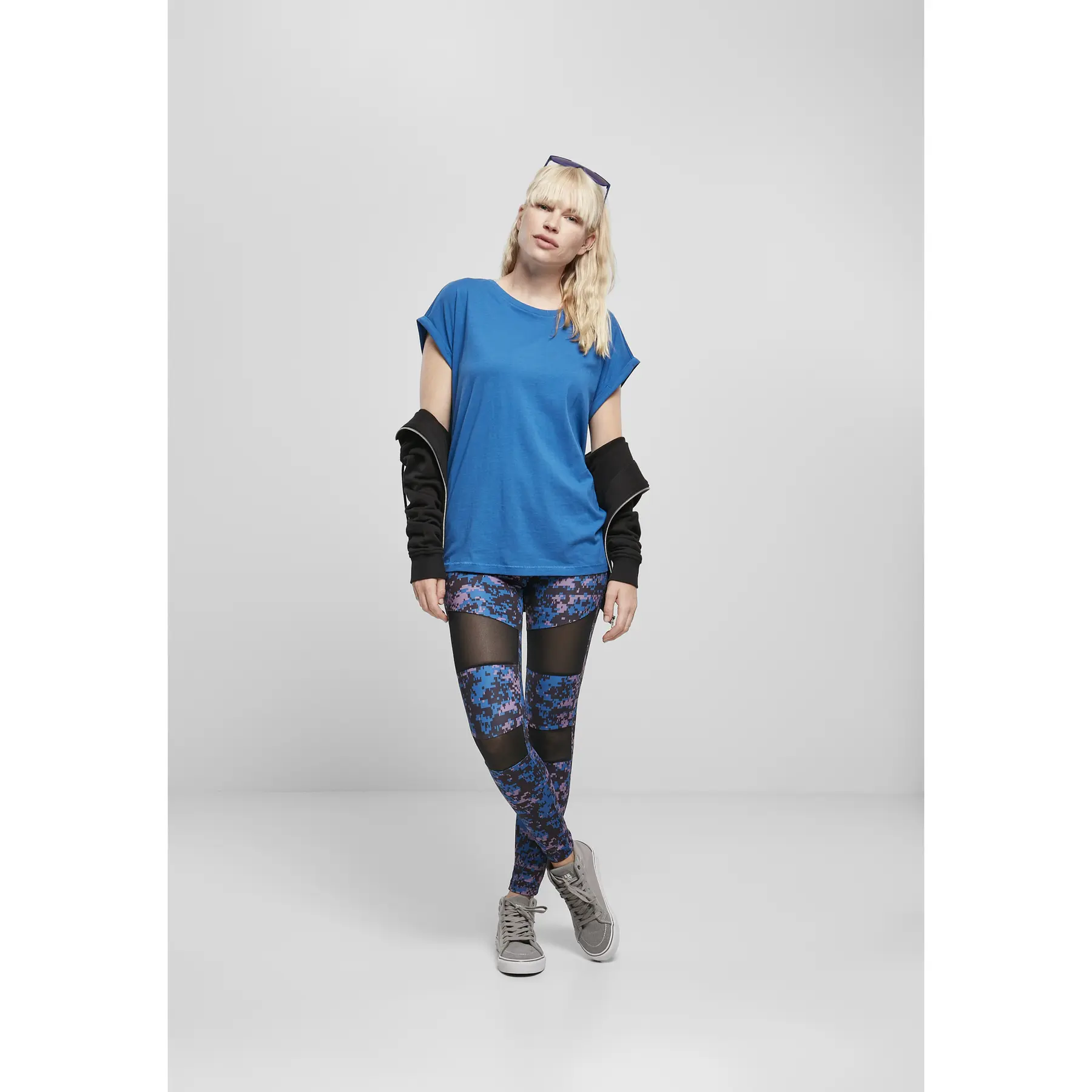 Damen-T-Shirt Urban Classics Extended Shoulder Tee