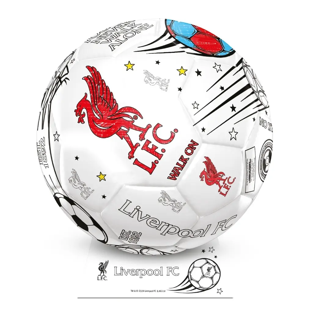 Ausmalbarer Fußball Team Merchandise