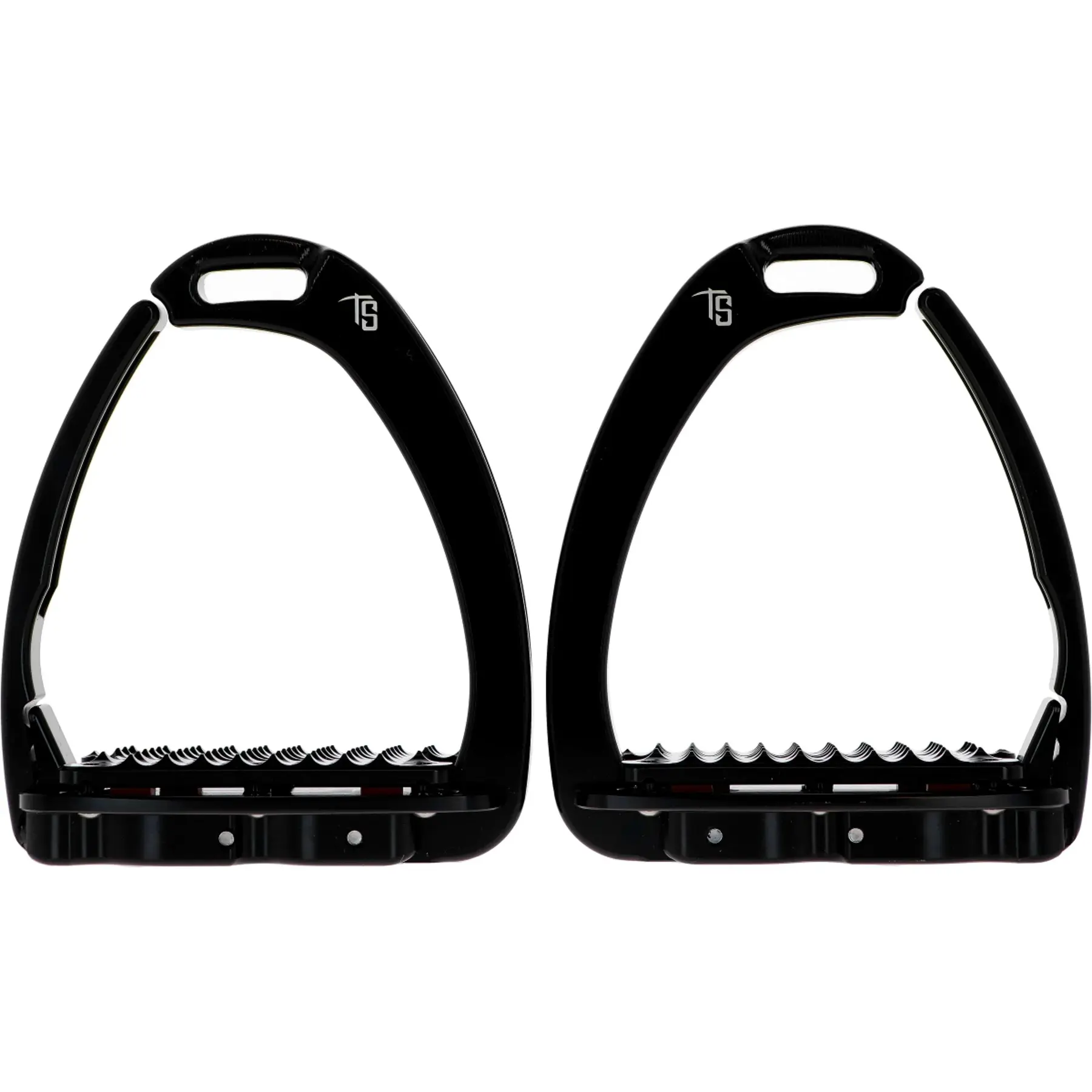 Safety stirrups for equestrian use Tech Stirrups Venice Dressage Plus Swarovski