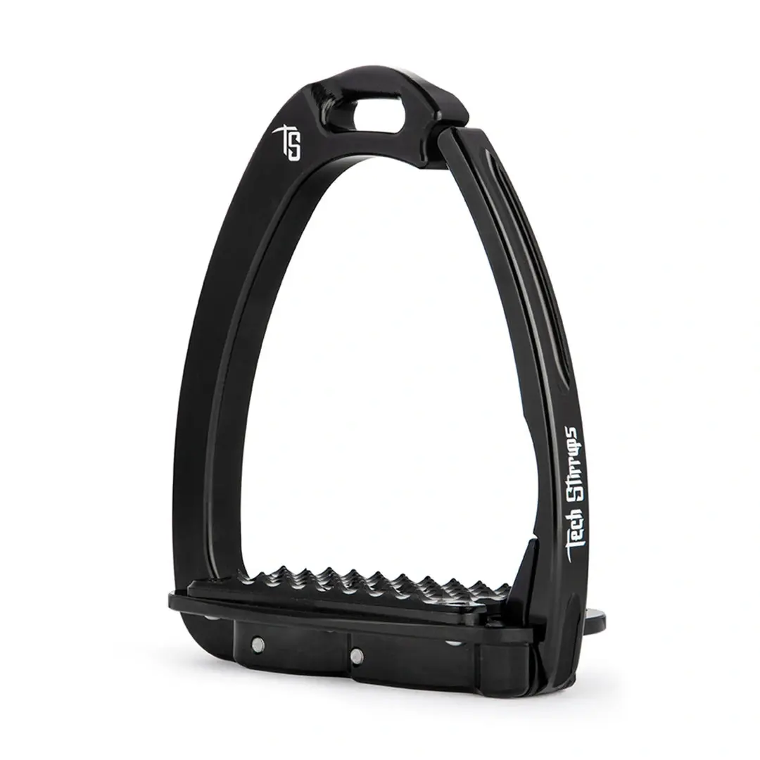 Safety stirrups for equestrian use Tech Stirrups Venice Dressage Sloped Swarovski