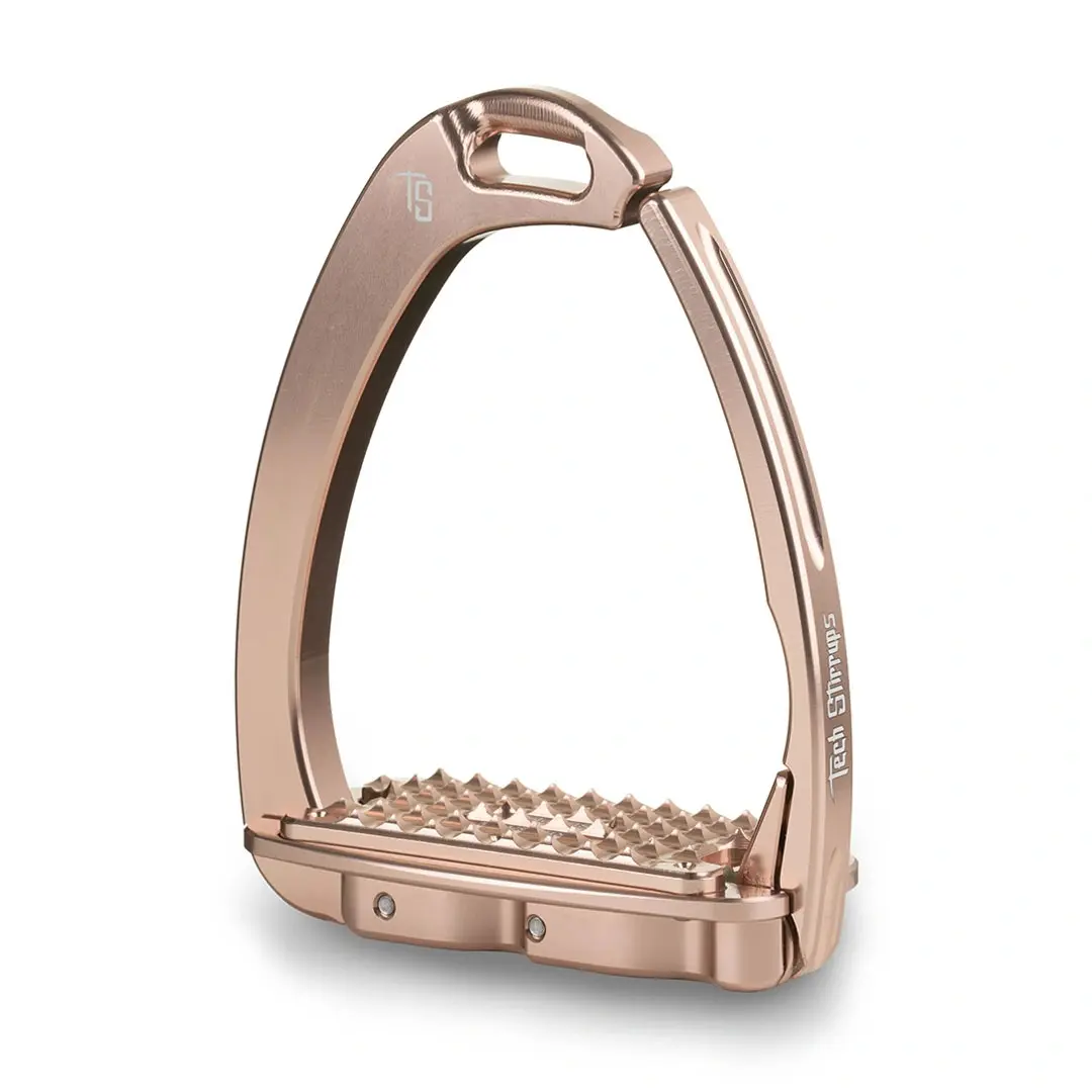 Safety stirrups for equestrian use Tech Stirrups Venice Dressage Sloped Swarovski