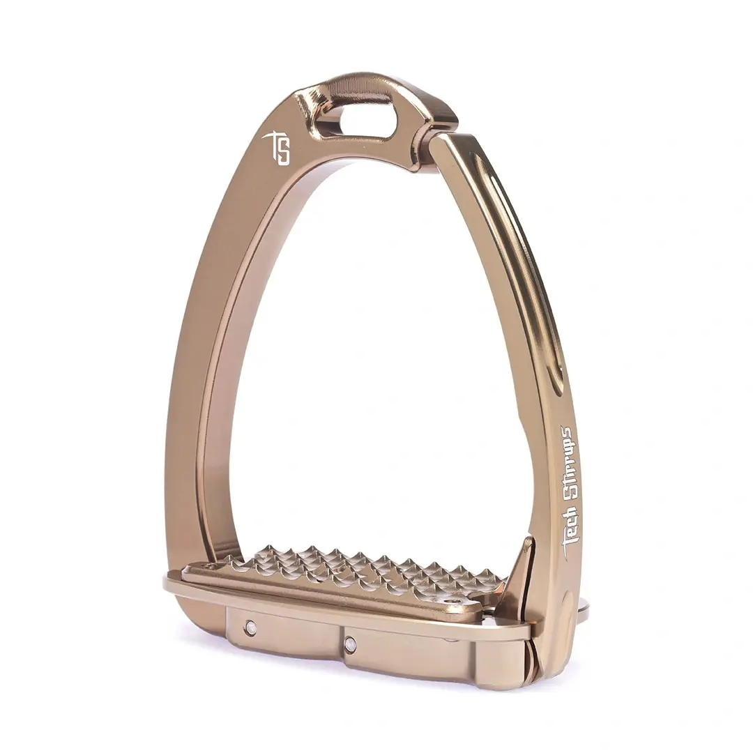 Sicherheitssättel für das Reiten Tech Stirrups Venice Flat Evo Swarovski