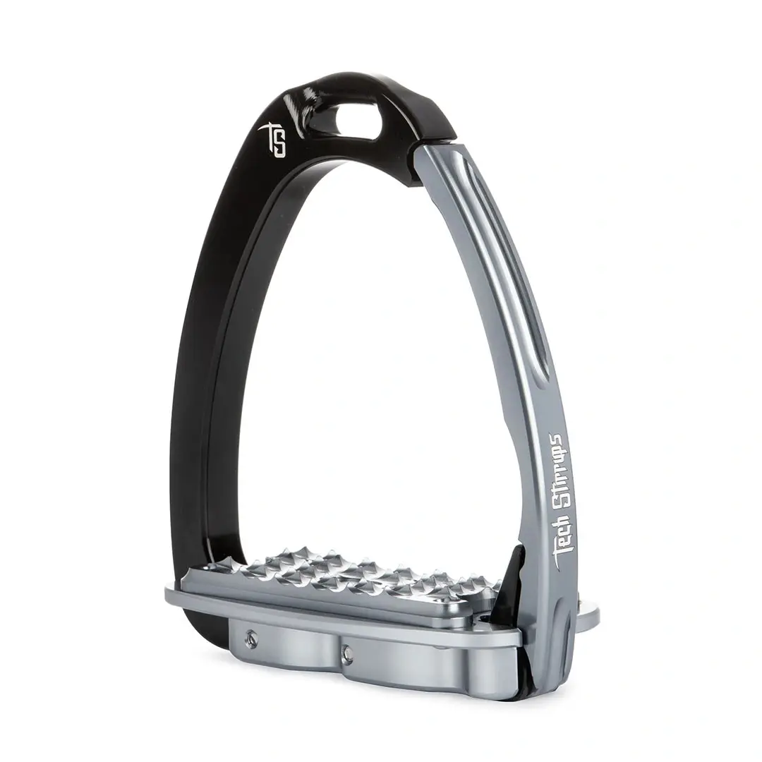 Safety stirrups for equestrian use Tech Stirrups Venice Flat Evo Swarovski