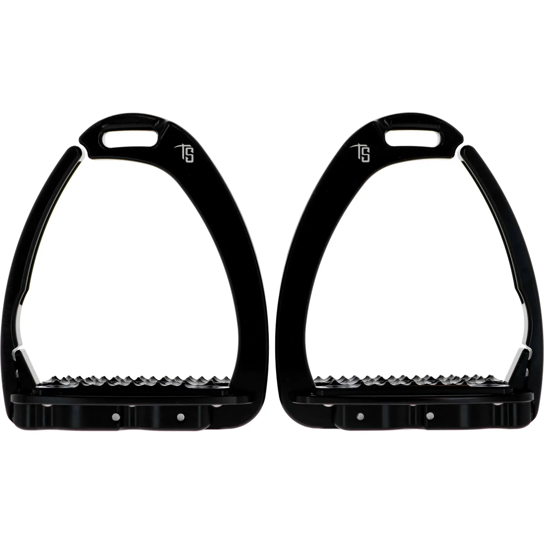 Safety stirrups for equestrian use Tech Stirrups Venice Sloped Evo Swarovski
