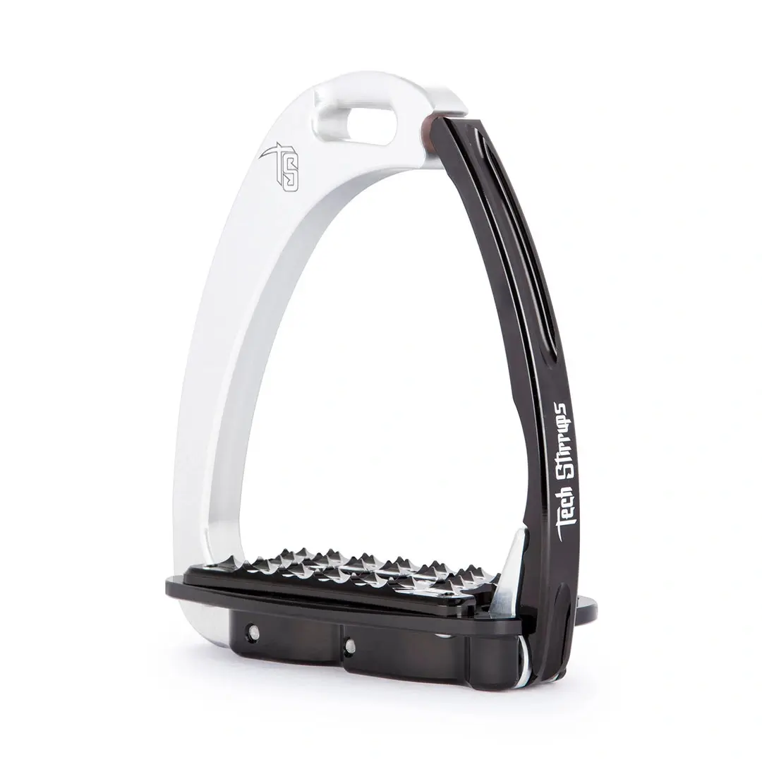 Safety stirrups for equestrian use Tech Stirrups Venice Sloped M Swarovski