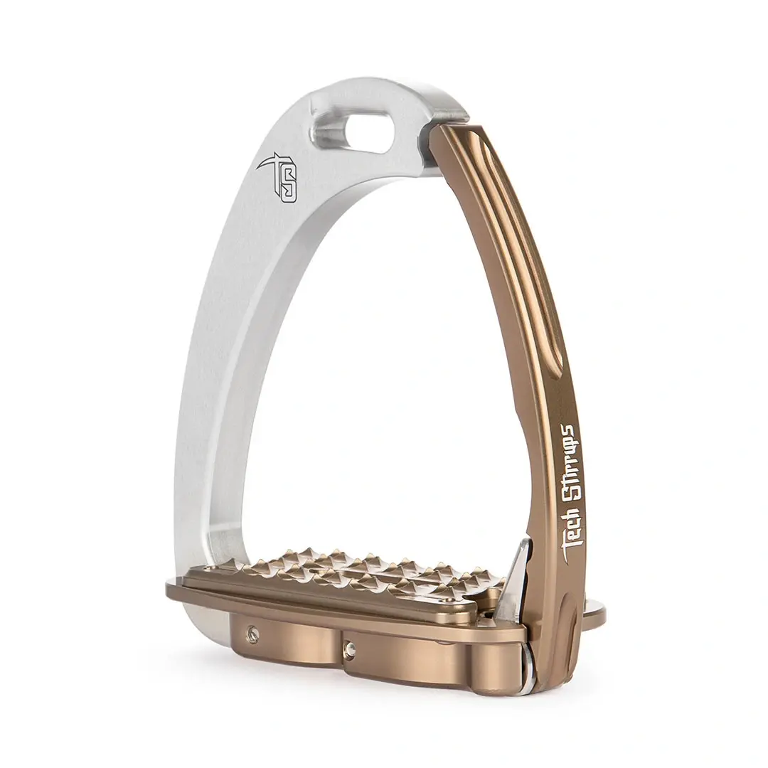 Safety stirrups for equestrian use Tech Stirrups Venice Sloped M Swarovski