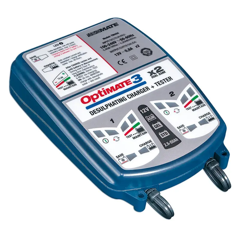 Motorrad-Batterietester Tecmate Optimate TM-450 Pro