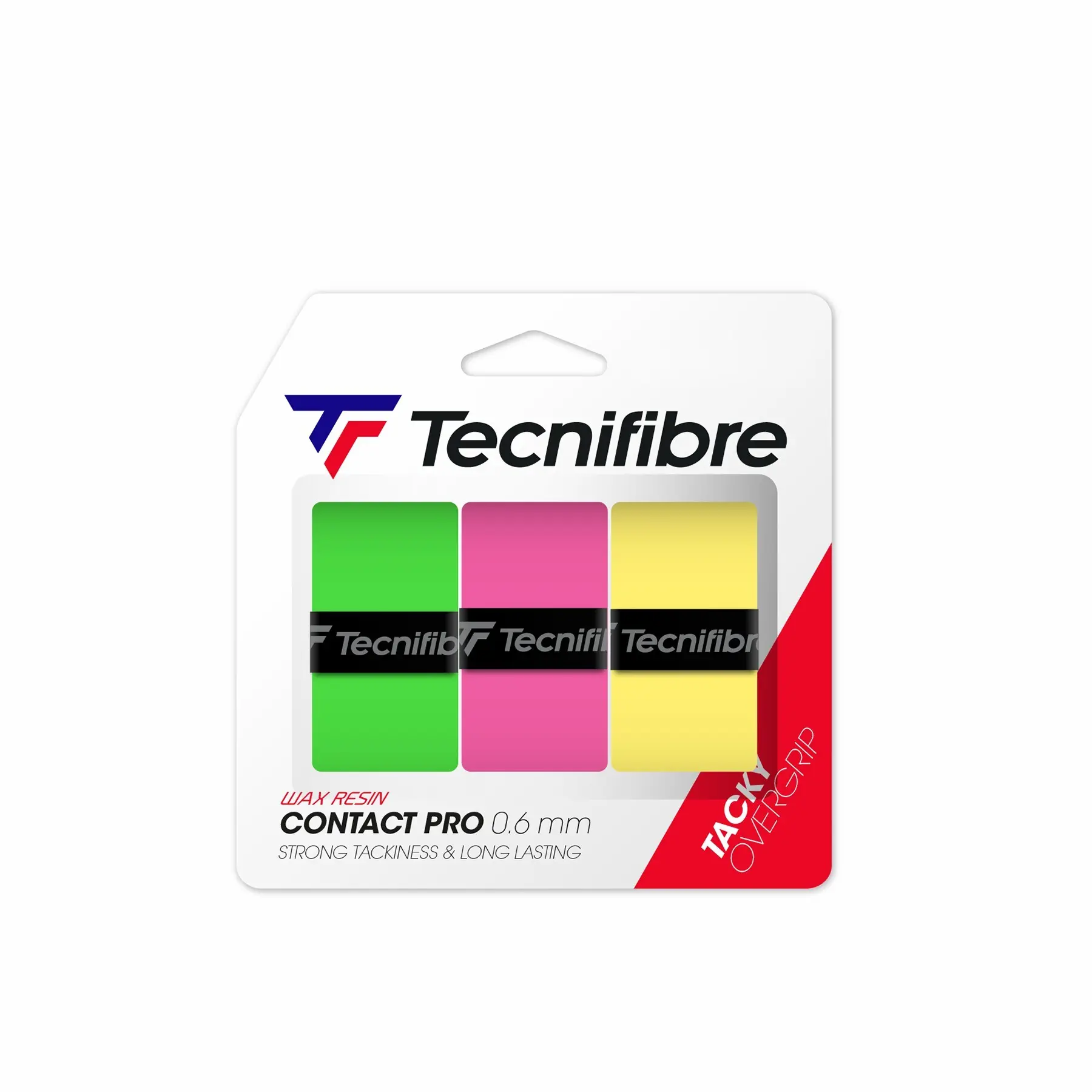 Tecnifibre Mehrfarbig Contact Pro Farbmix 3Er Pack - Image 2