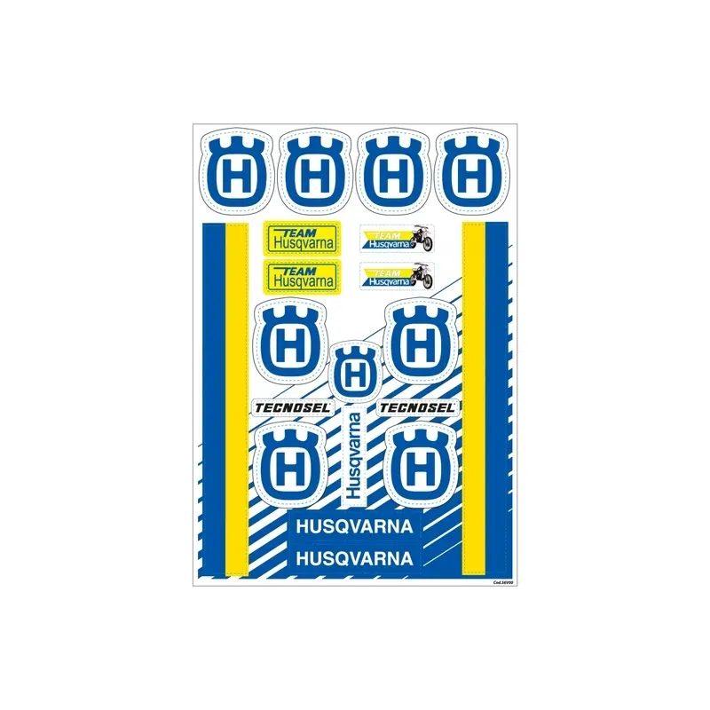 Motorradaufkleber Tecnosel Husqvarna