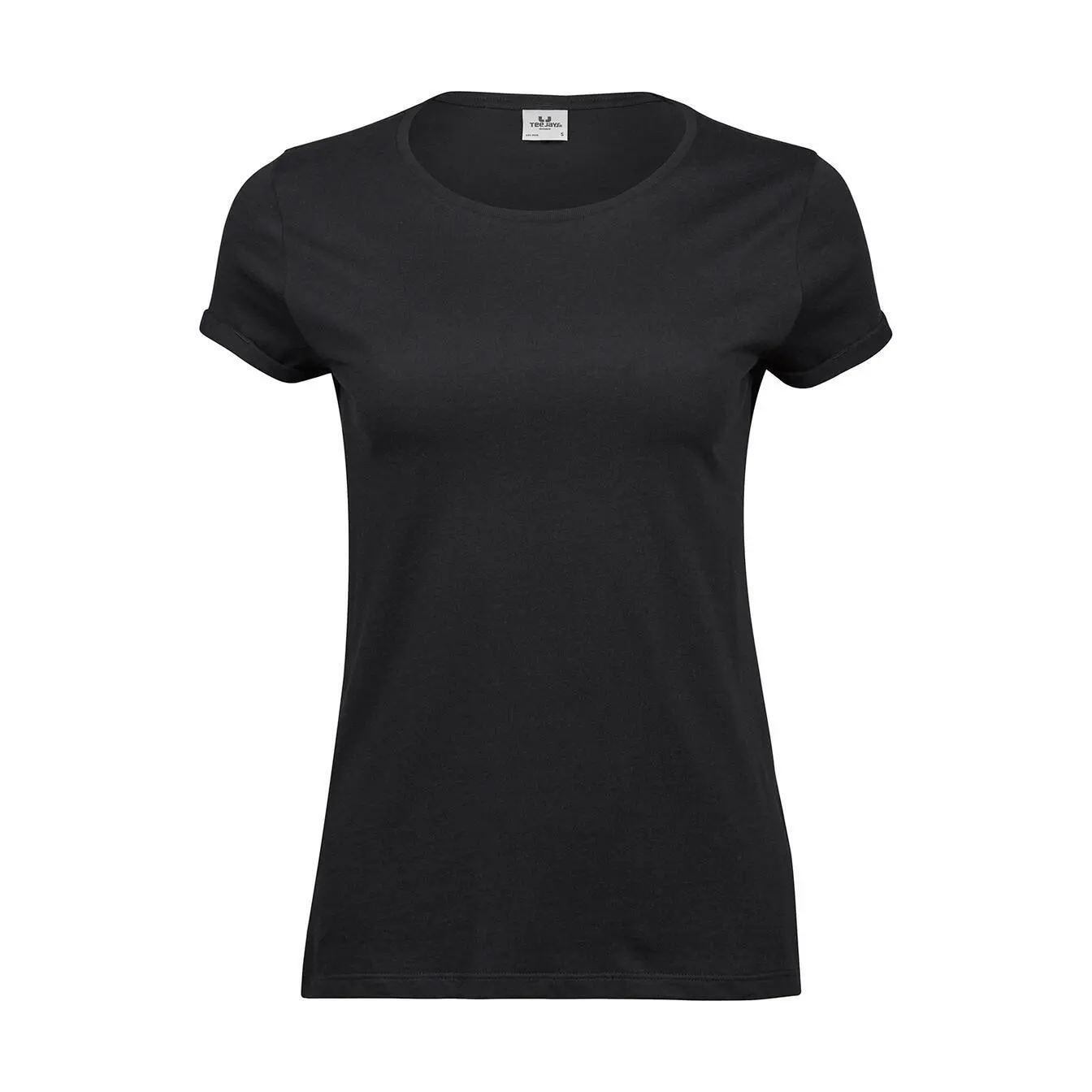 Tee Jays Women's Noir T-Shirt Roll-Up