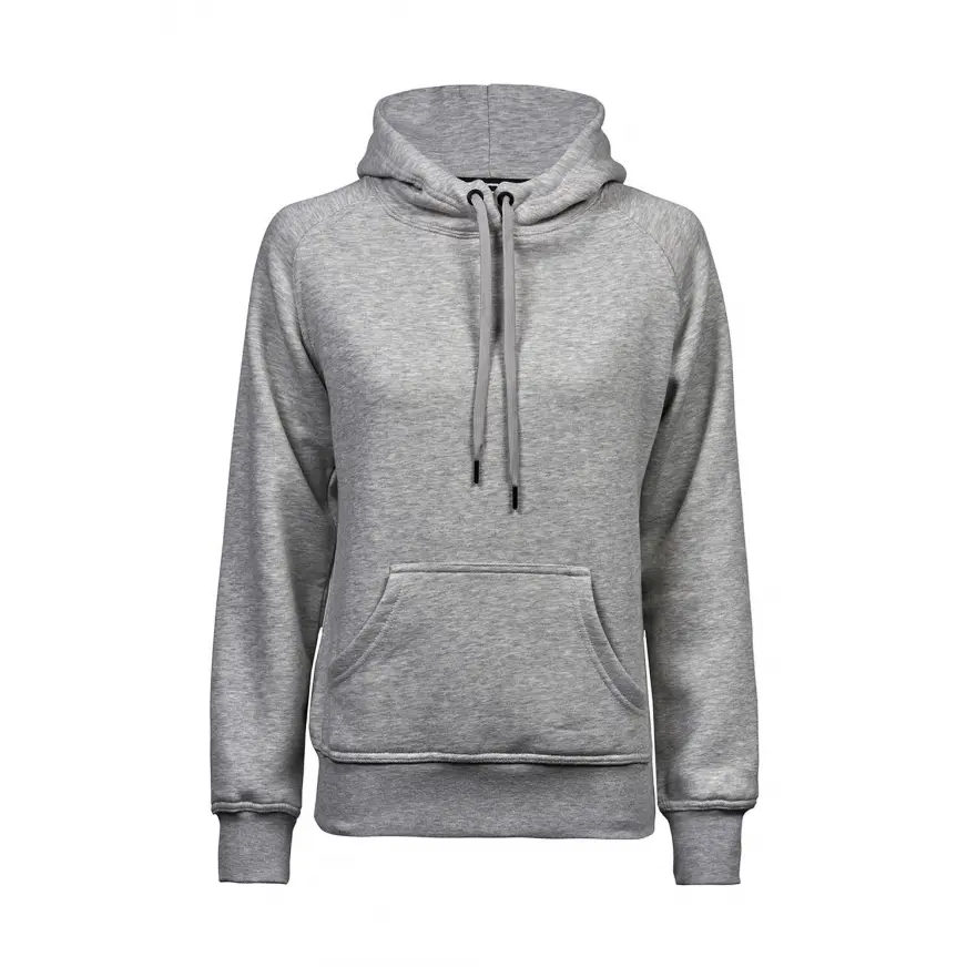 Tee Jays Women's Gris Hooded Sweatshirt