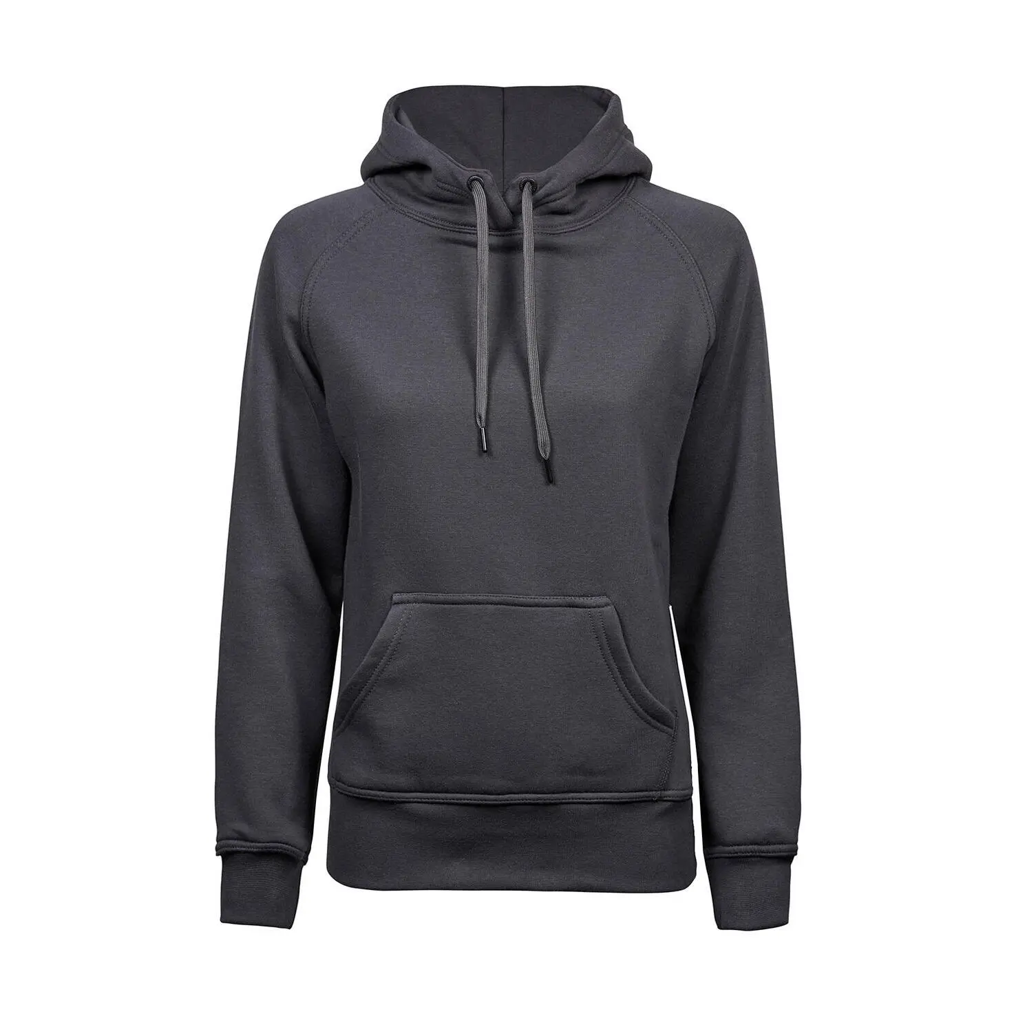 Tee Jays Women's Gris Hooded Sweatshirt