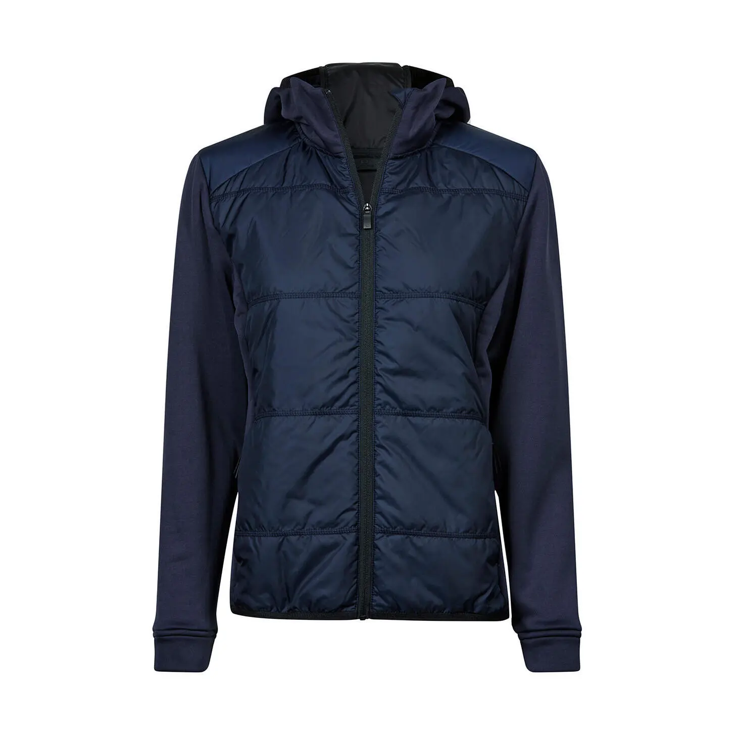 Tee Jays Women's Bleu Hybrid Hooded Jacket