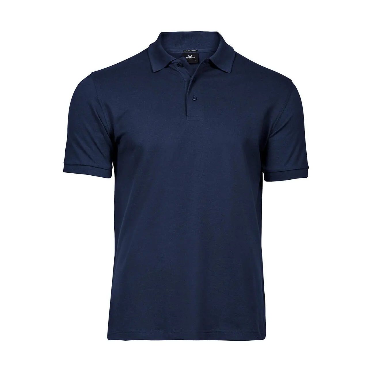 Tee Jays Unisex Bleu Polo Luxury Stretch - Image 2