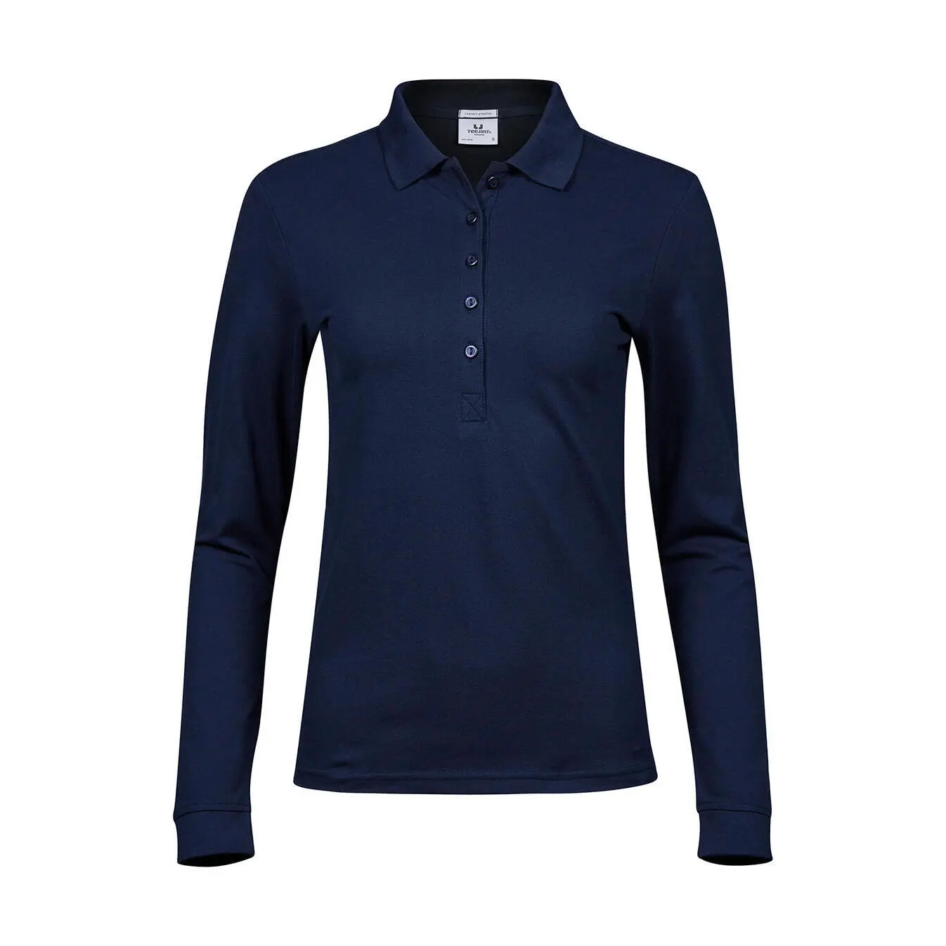 Polo-Shirt, langarm, Damen Tee Jays Luxury Stretch