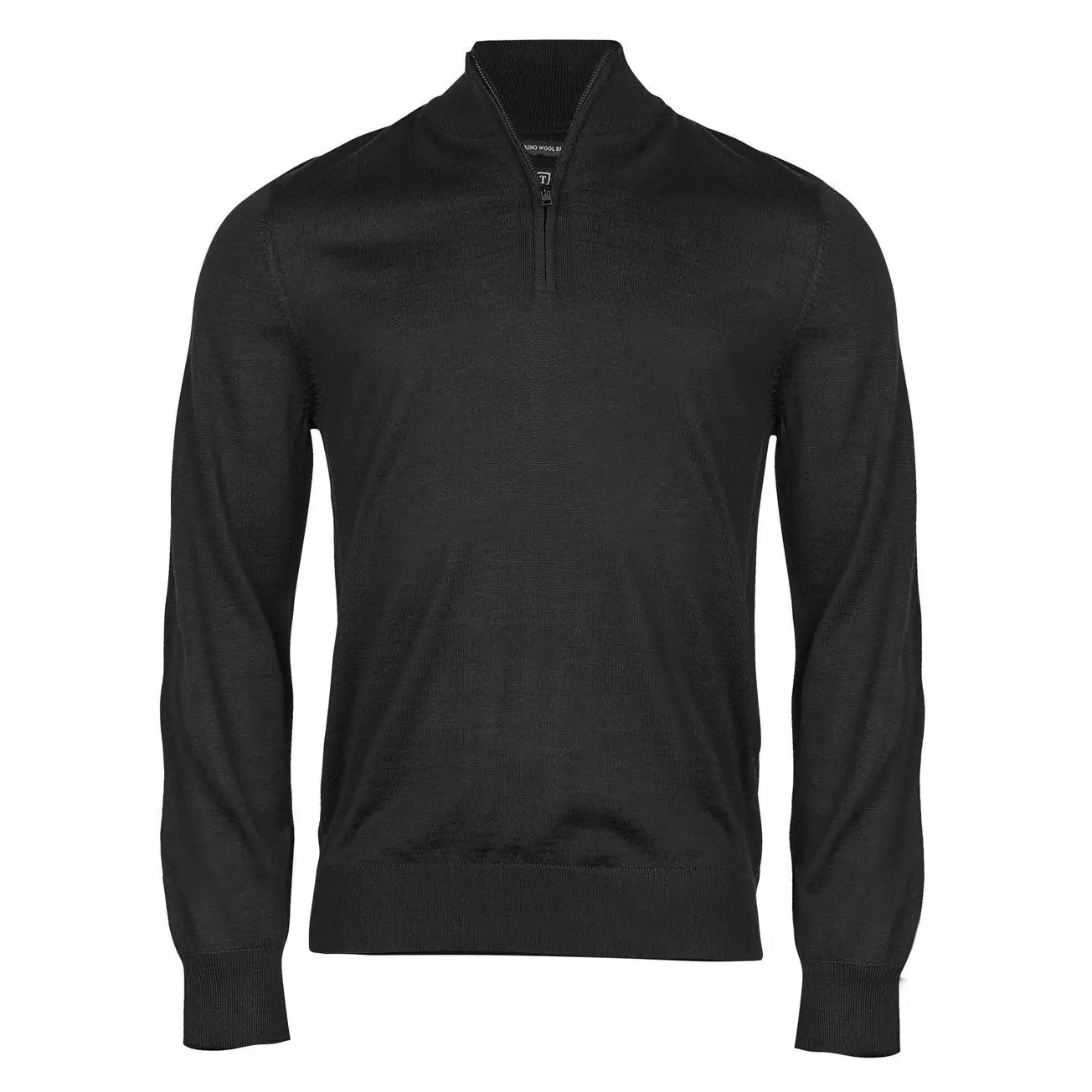 Hochkragen-Pullunder mit halbem Reißverschluss Tee Jays